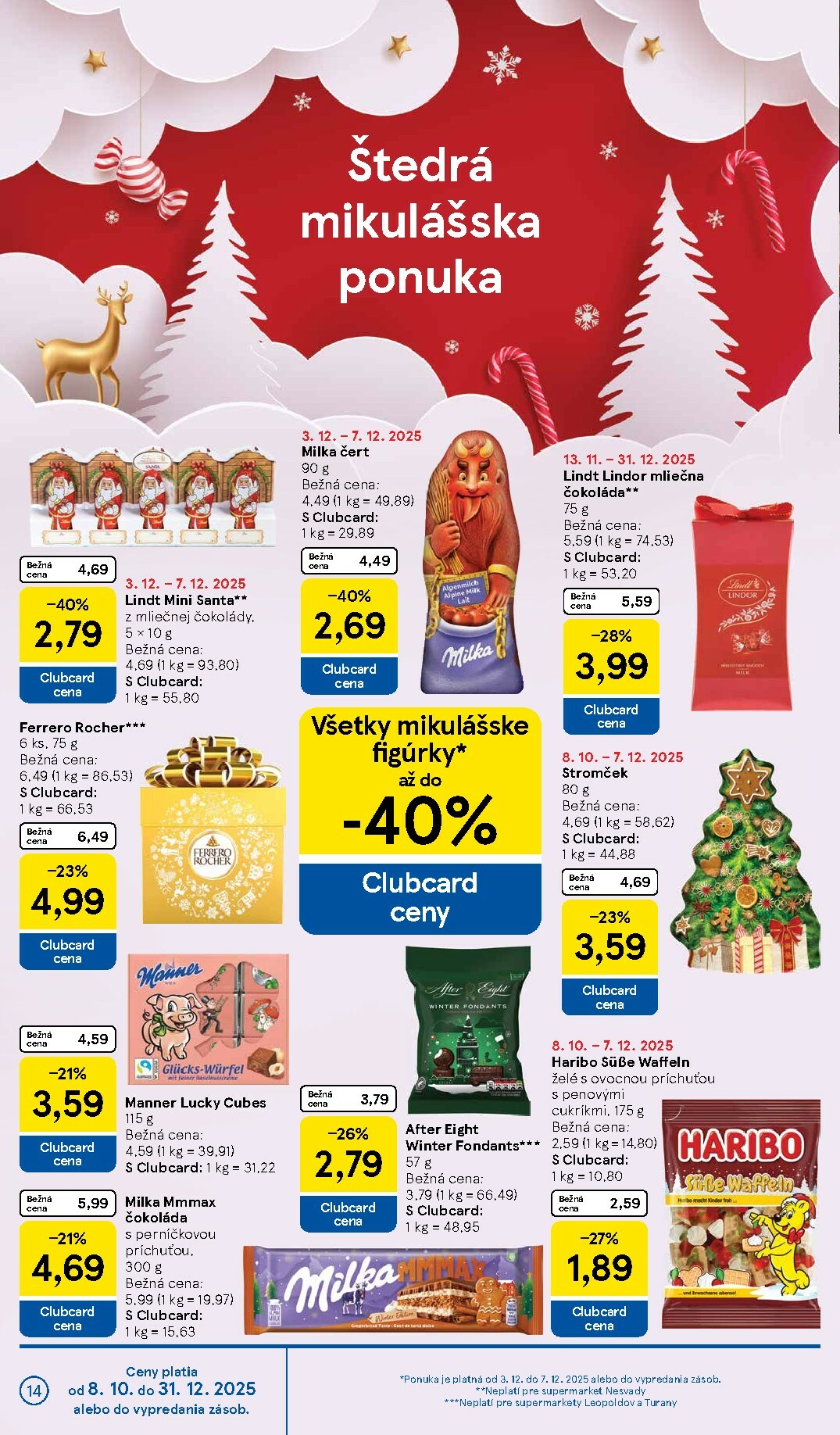 tesco - Leták Tesco supermarket platný od 03.12. do 07.12. - page: 14
