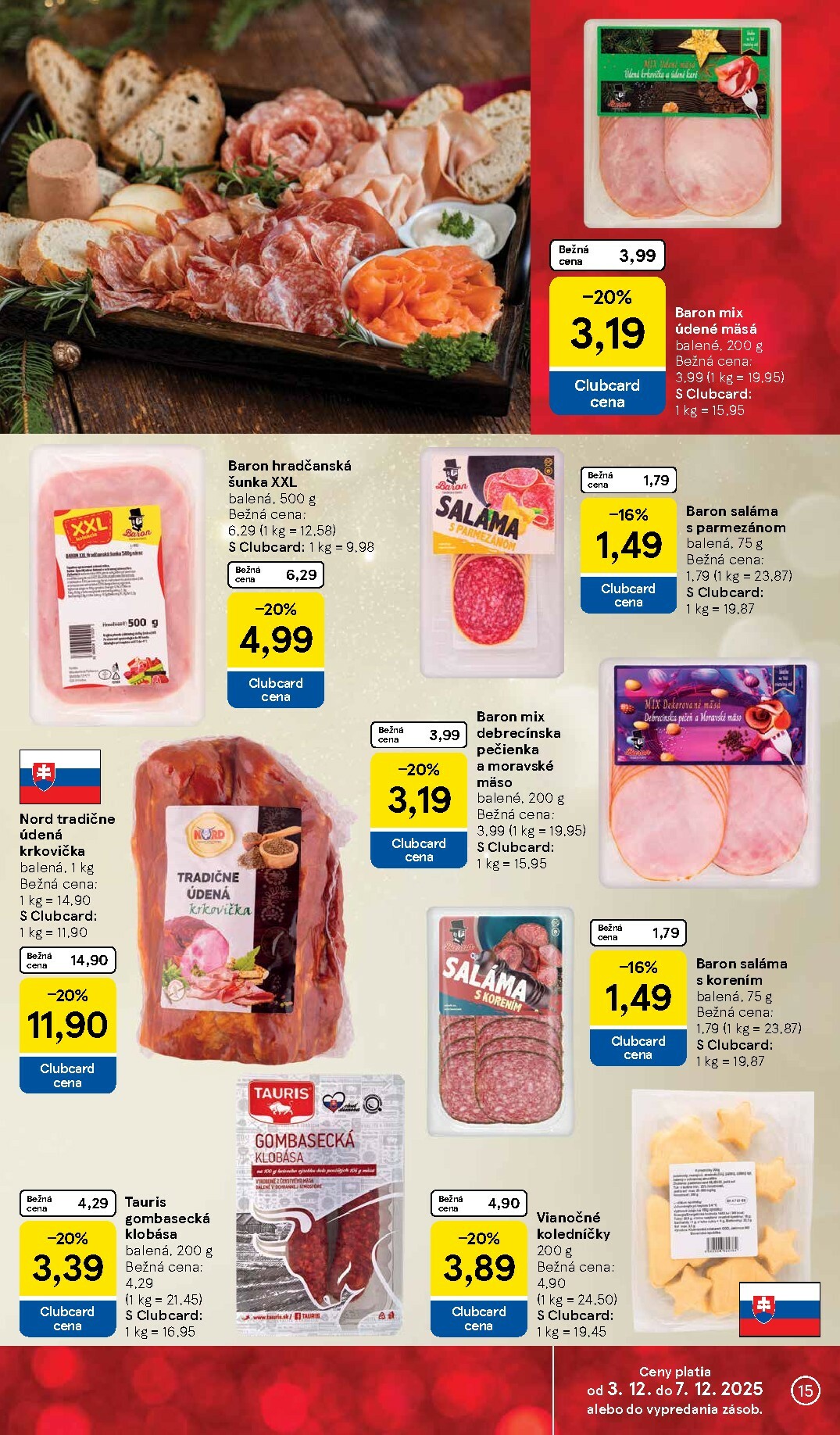 tesco - Leták Tesco supermarket platný od 03.12. do 07.12. - page: 15
