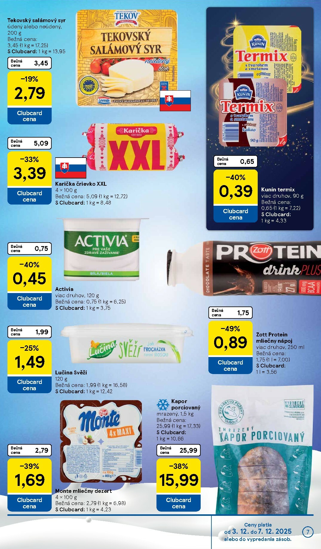 tesco - Leták Tesco platný od 03.12. do 07.12. - page: 7