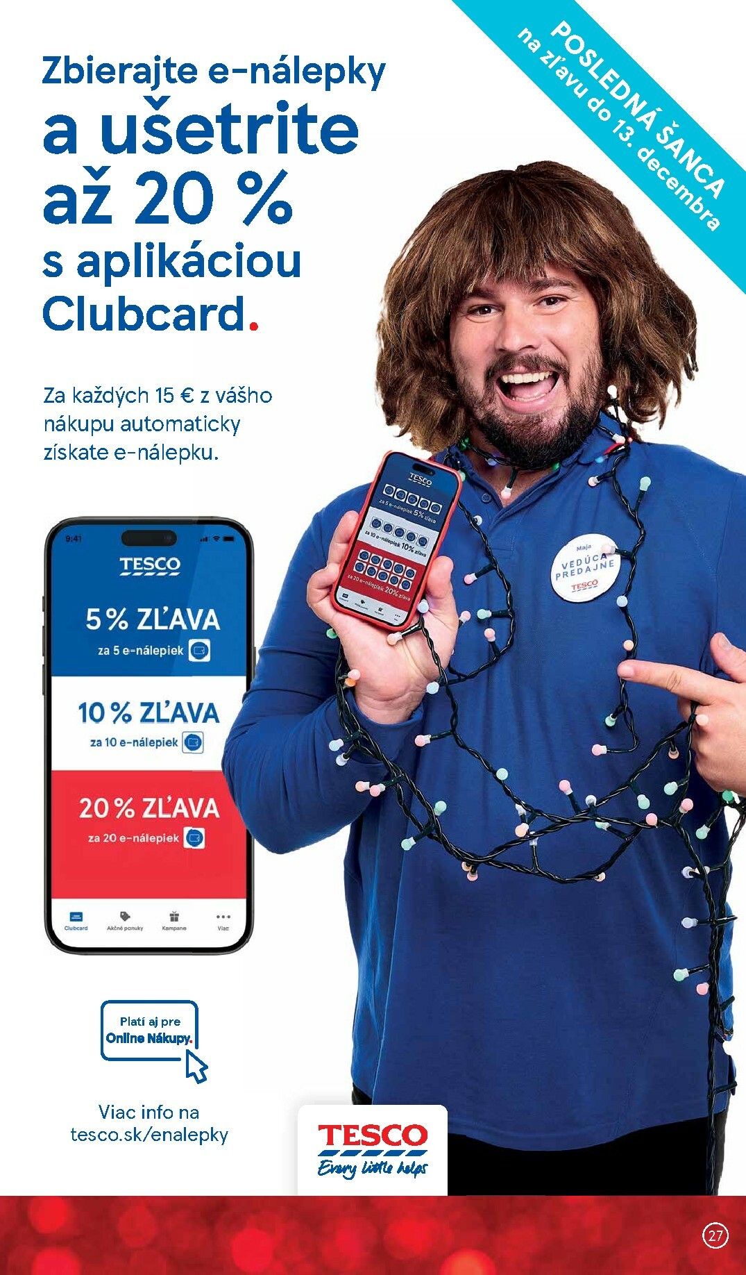 tesco - Leták Tesco platný od 03.12. do 07.12. - page: 27