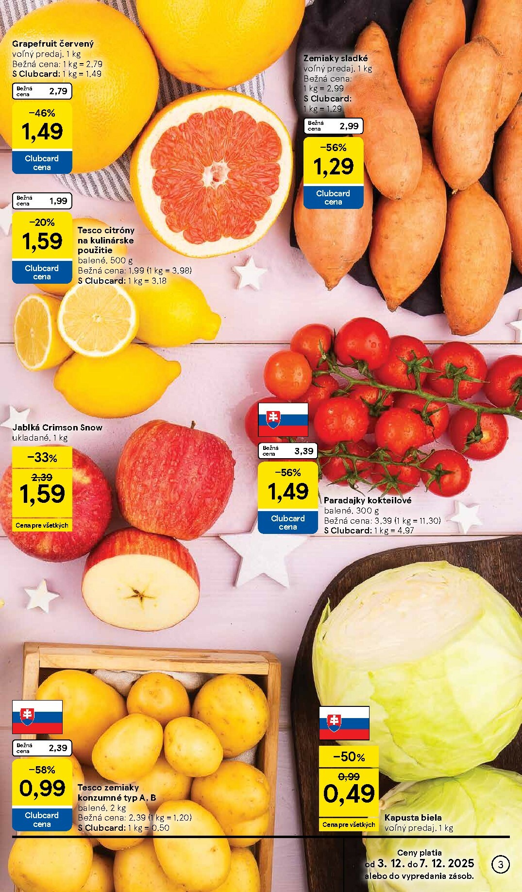 tesco - Leták Tesco platný od 03.12. do 07.12. - page: 3