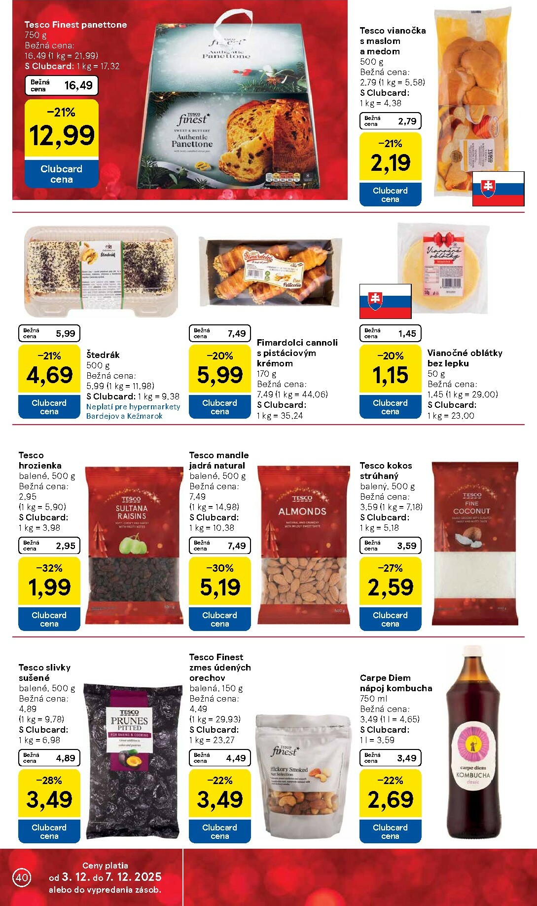 tesco - Leták Tesco platný od 03.12. do 07.12. - page: 40