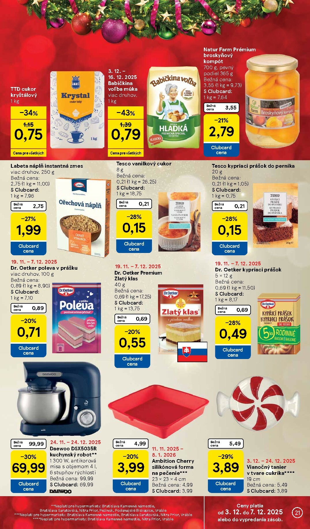 tesco - Leták Tesco platný od 03.12. do 07.12. - page: 21