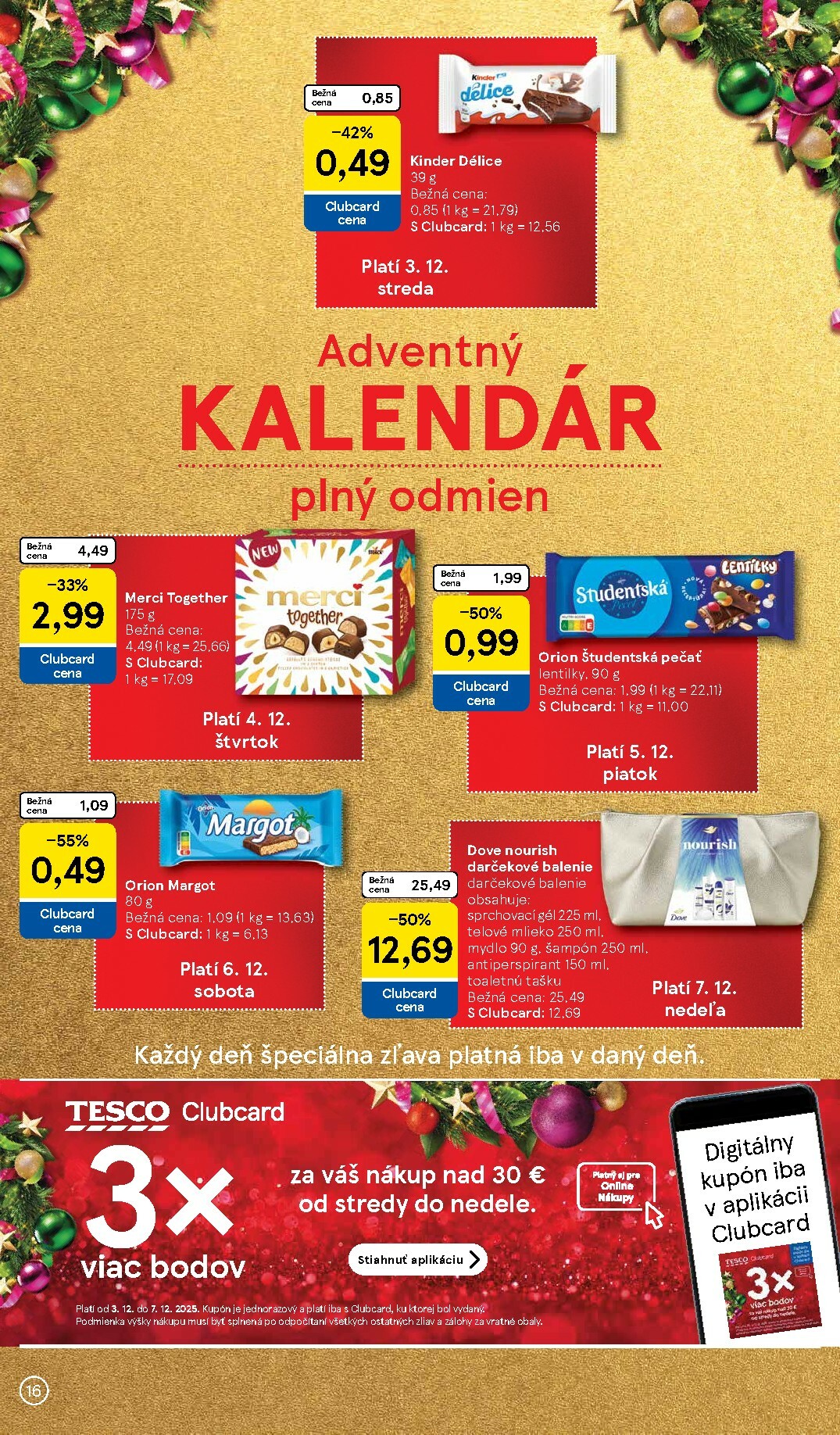 tesco - Leták Tesco platný od 03.12. do 07.12. - page: 16