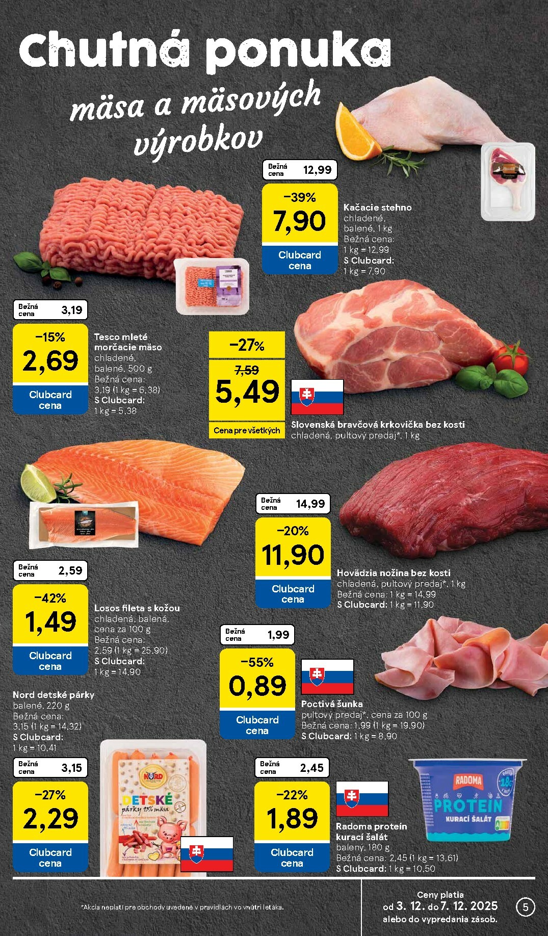 tesco - Leták Tesco platný od 03.12. do 07.12. - page: 5