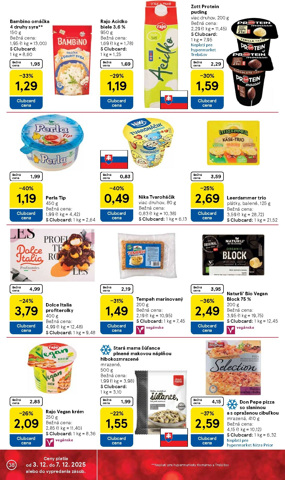 tesco - Leták Tesco platný od 03.12. do 07.12. - page: 38