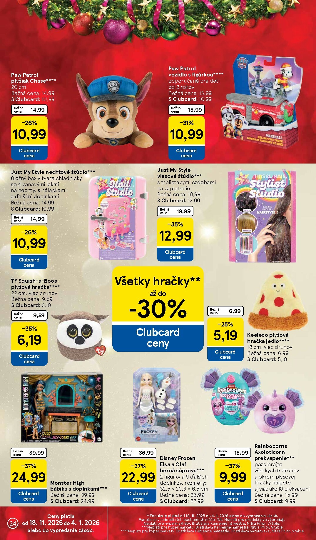 tesco - Leták Tesco platný od 03.12. do 07.12. - page: 24