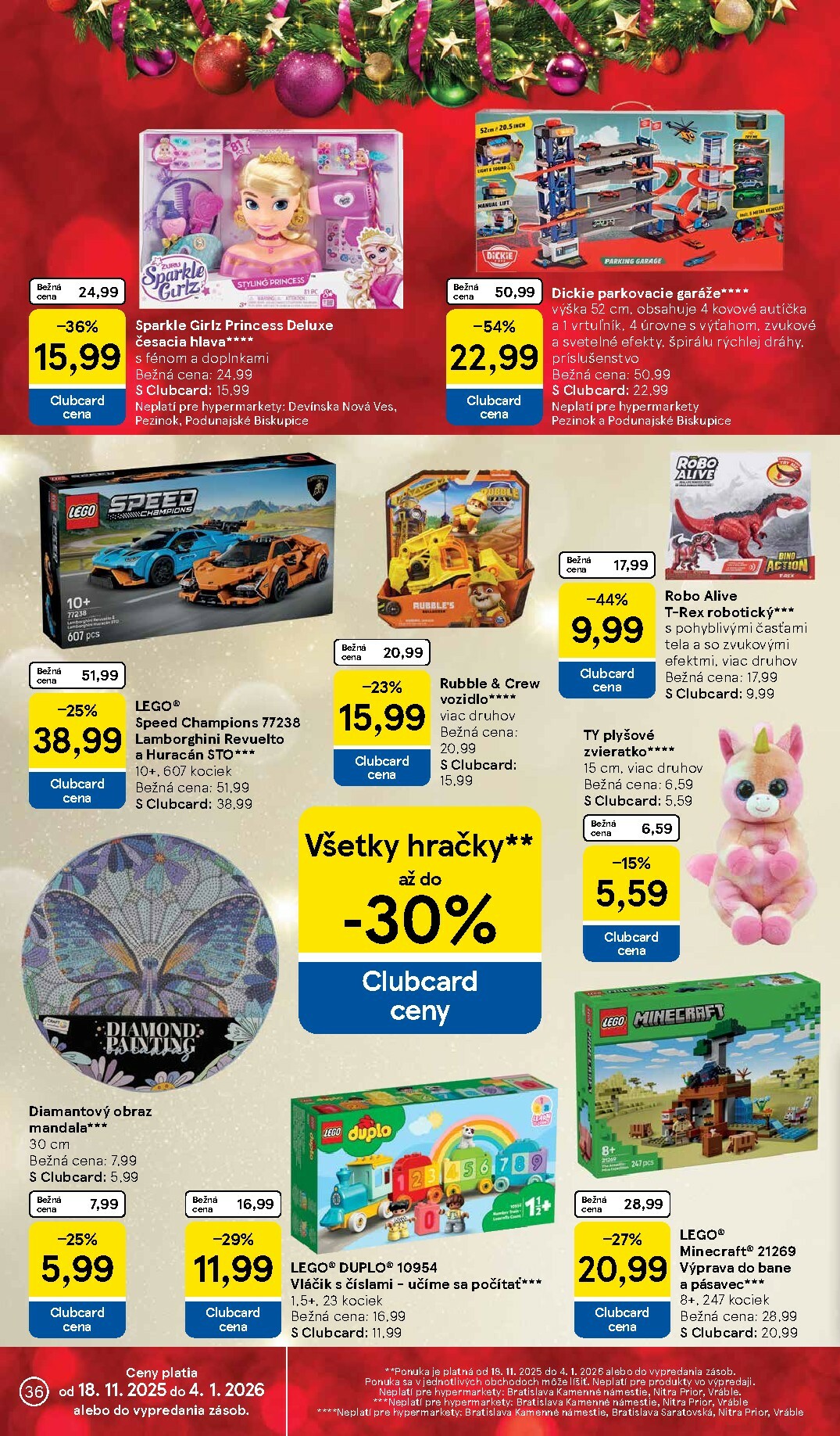 tesco - Leták Tesco platný od 03.12. do 07.12. - page: 36