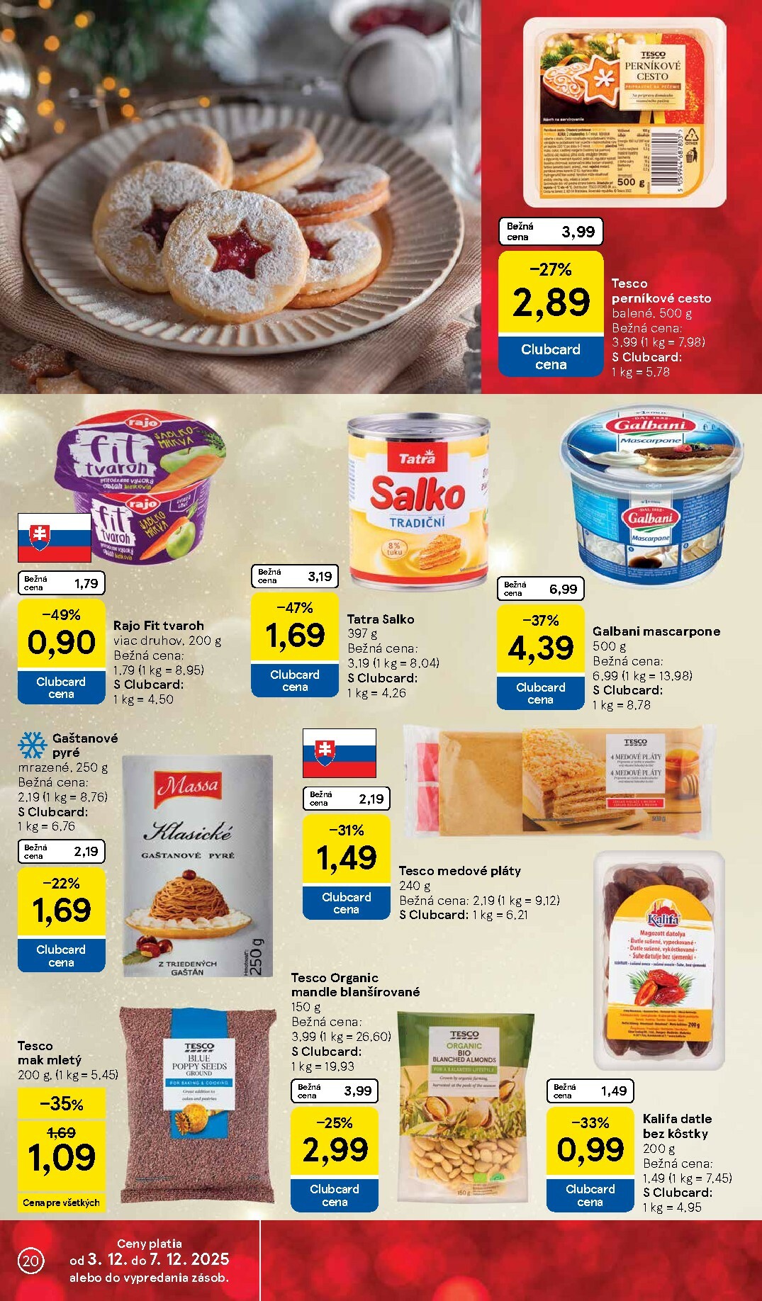 tesco - Leták Tesco platný od 03.12. do 07.12. - page: 20