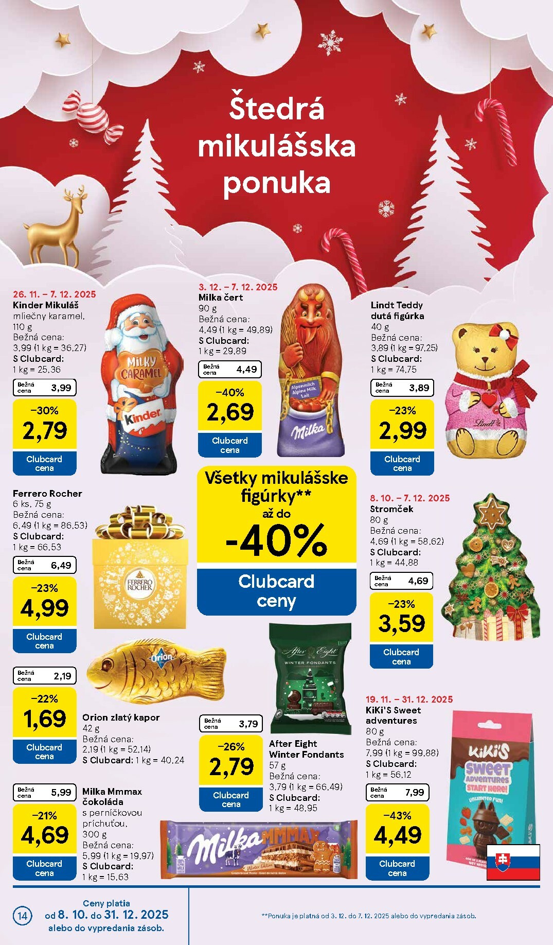 tesco - Leták Tesco platný od 03.12. do 07.12. - page: 14