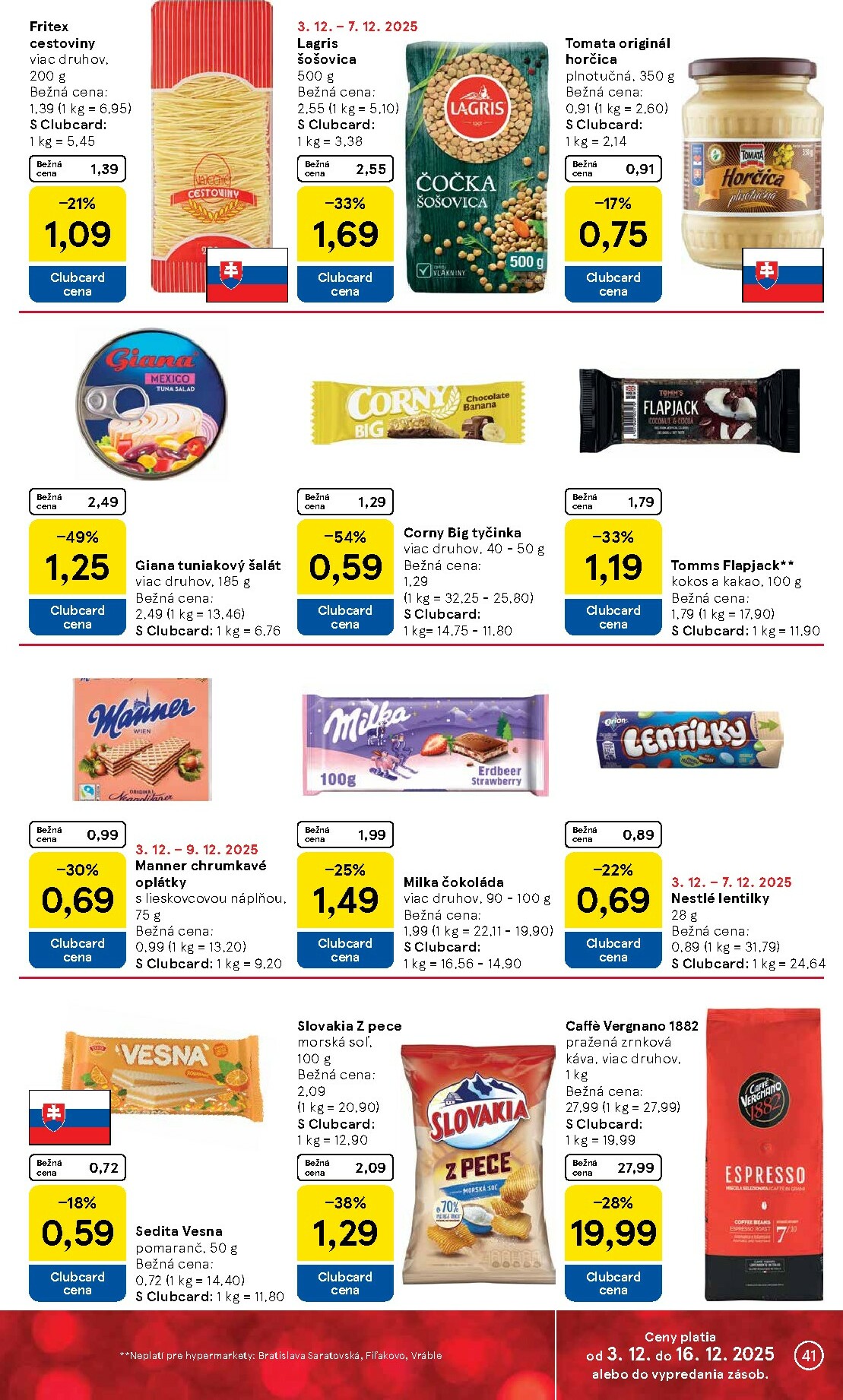 tesco - Leták Tesco platný od 03.12. do 07.12. - page: 41