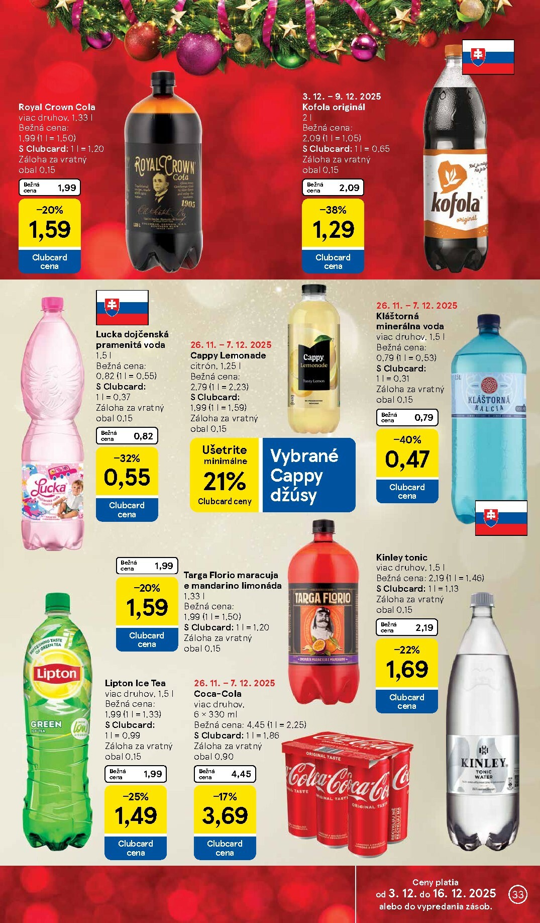 tesco - Leták Tesco platný od 03.12. do 07.12. - page: 33