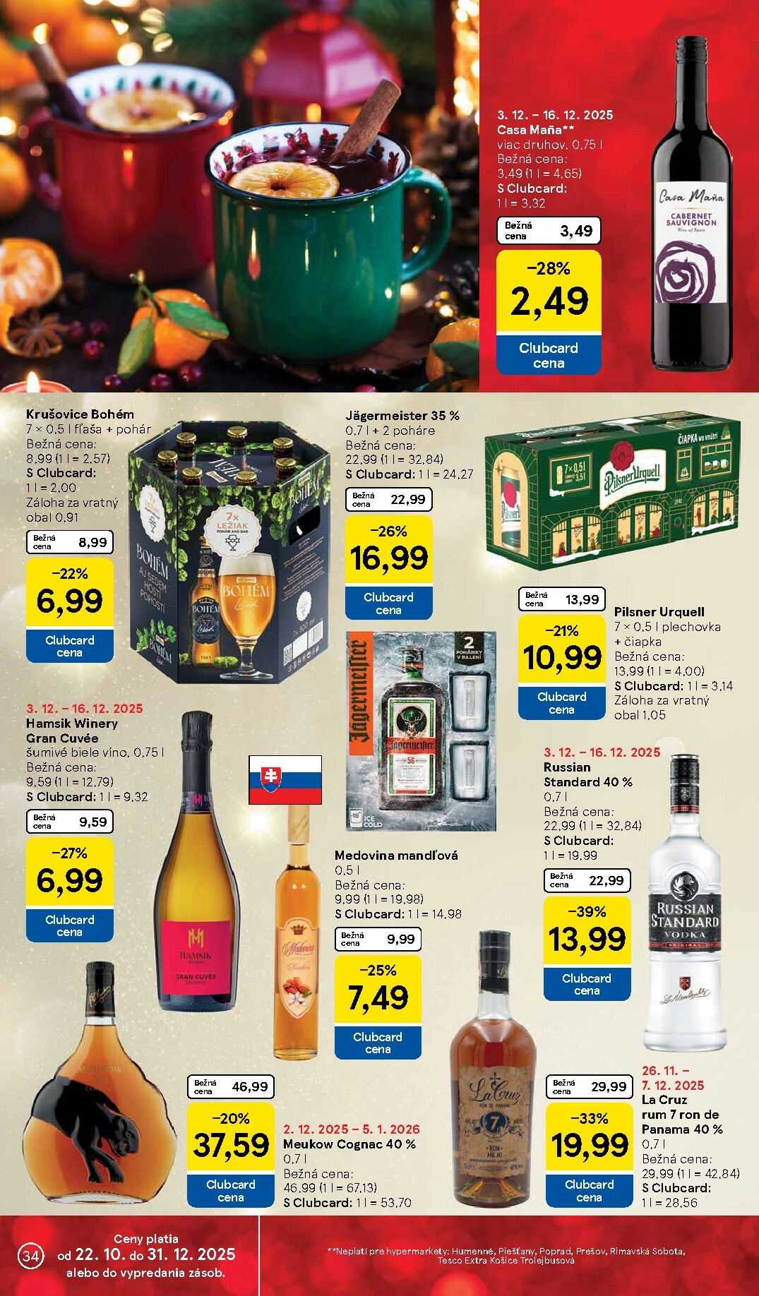 tesco - Leták Tesco platný od 03.12. do 07.12. - page: 34