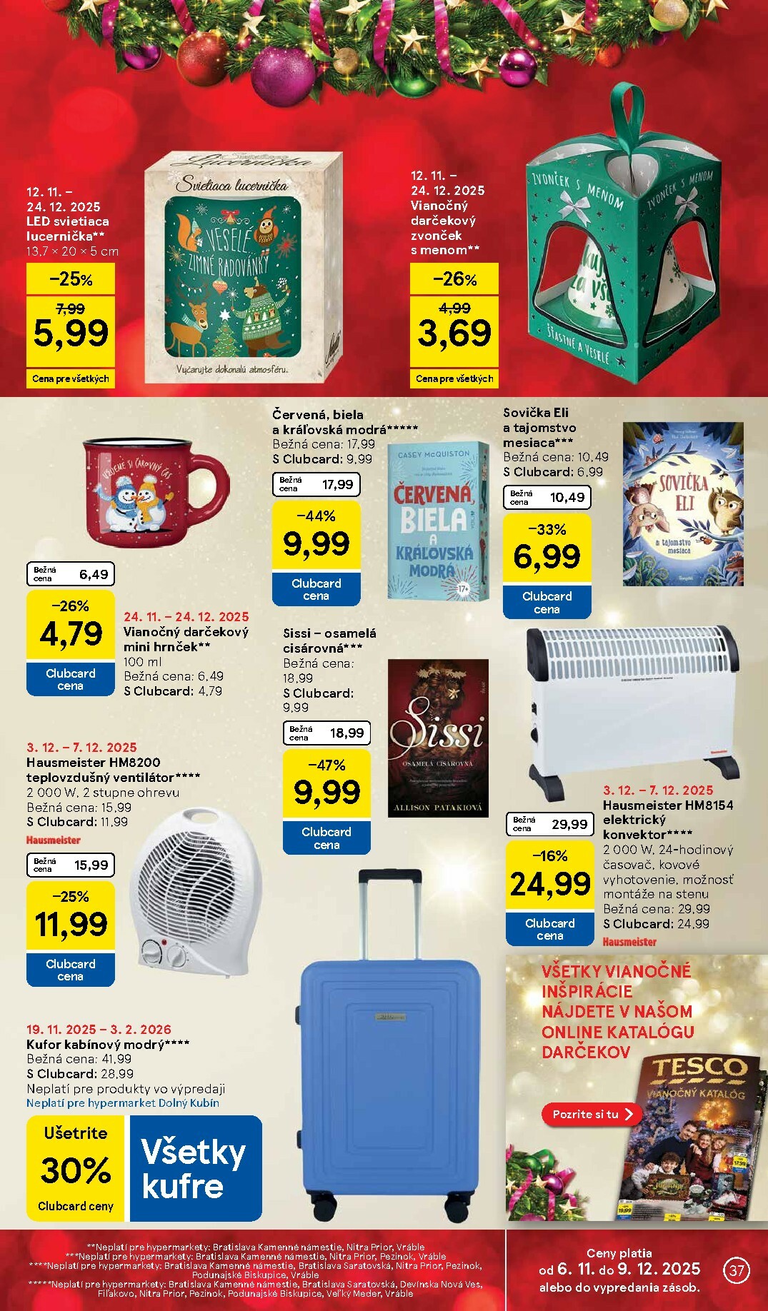 tesco - Leták Tesco platný od 03.12. do 07.12. - page: 37