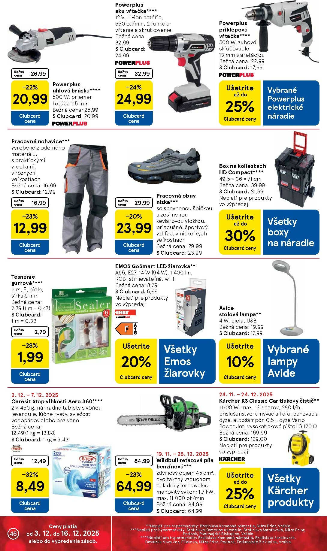 tesco - Leták Tesco platný od 03.12. do 07.12. - page: 46