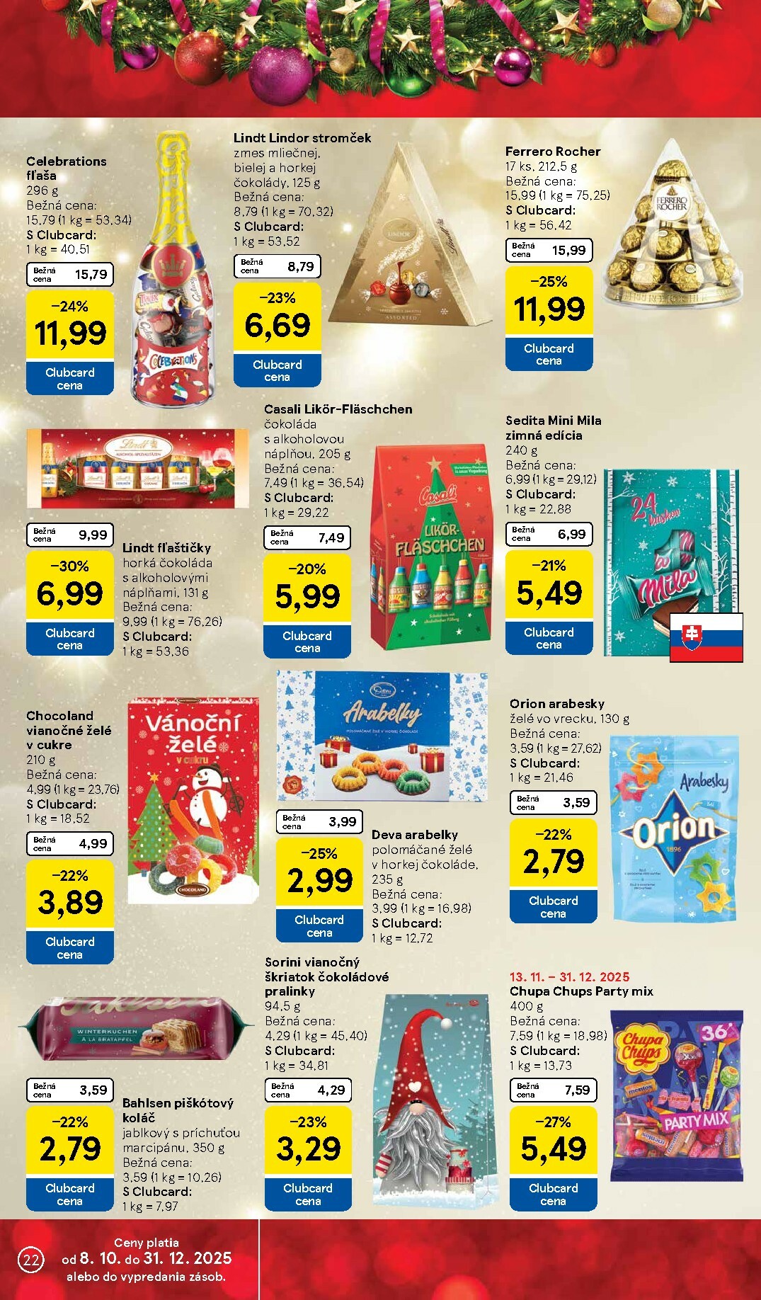 tesco - Leták Tesco platný od 03.12. do 07.12. - page: 22