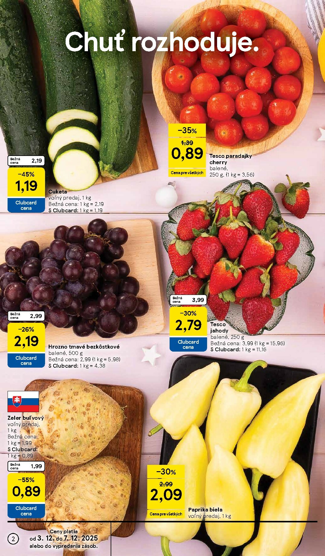 tesco - Leták Tesco platný od 03.12. do 07.12. - page: 2