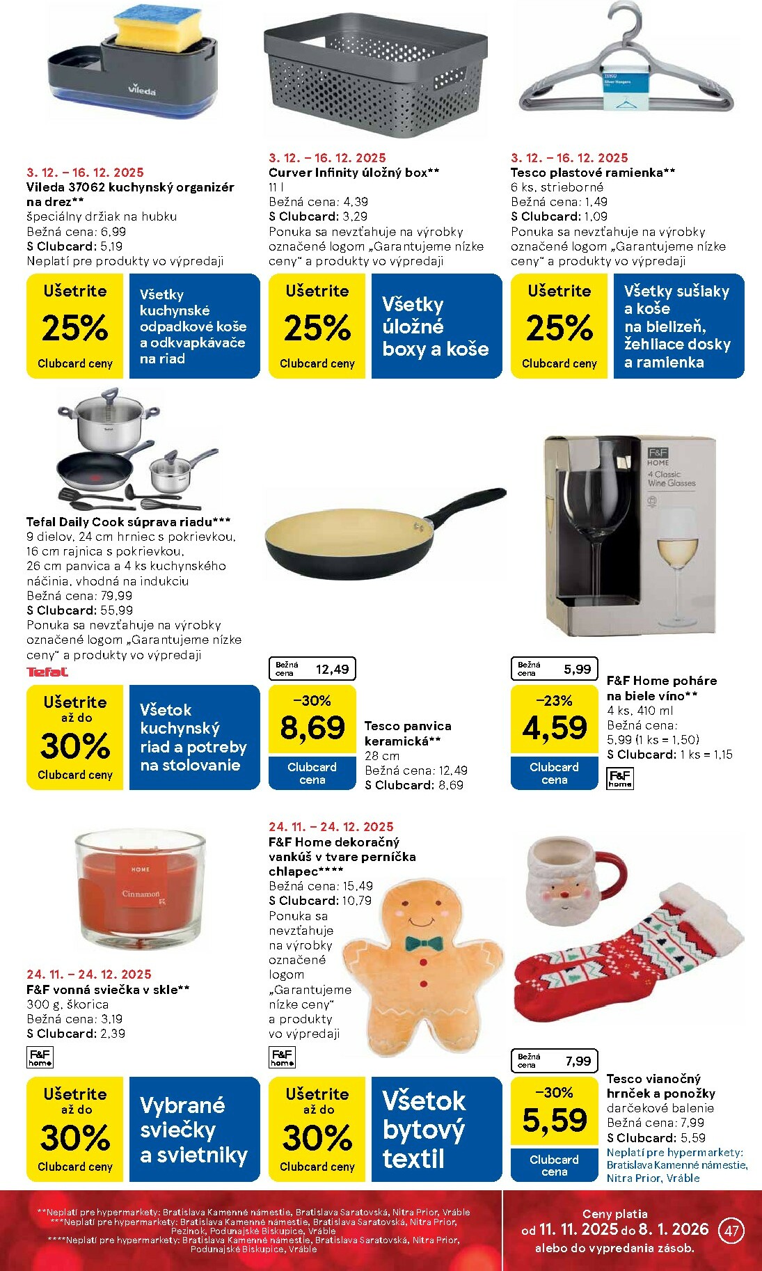 tesco - Leták Tesco platný od 03.12. do 07.12. - page: 47