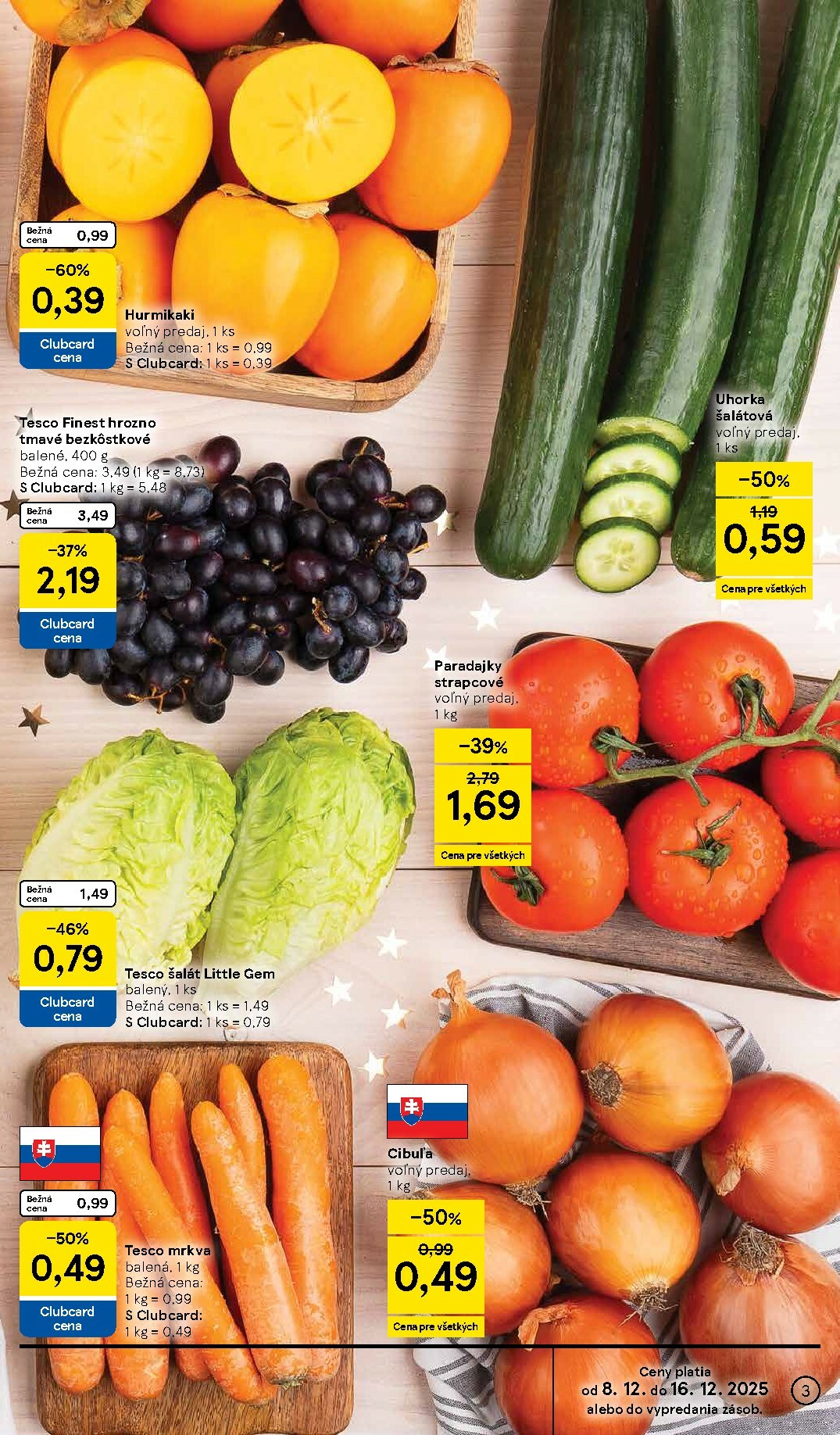 tesco - Leták Tesco supermarket platný od 08.12. do 16.12. - page: 3