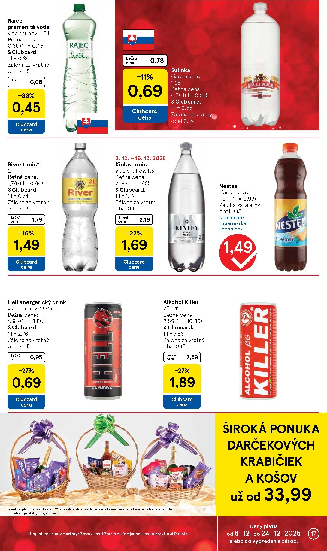 tesco - Leták Tesco supermarket platný od 08.12. do 16.12. - page: 17