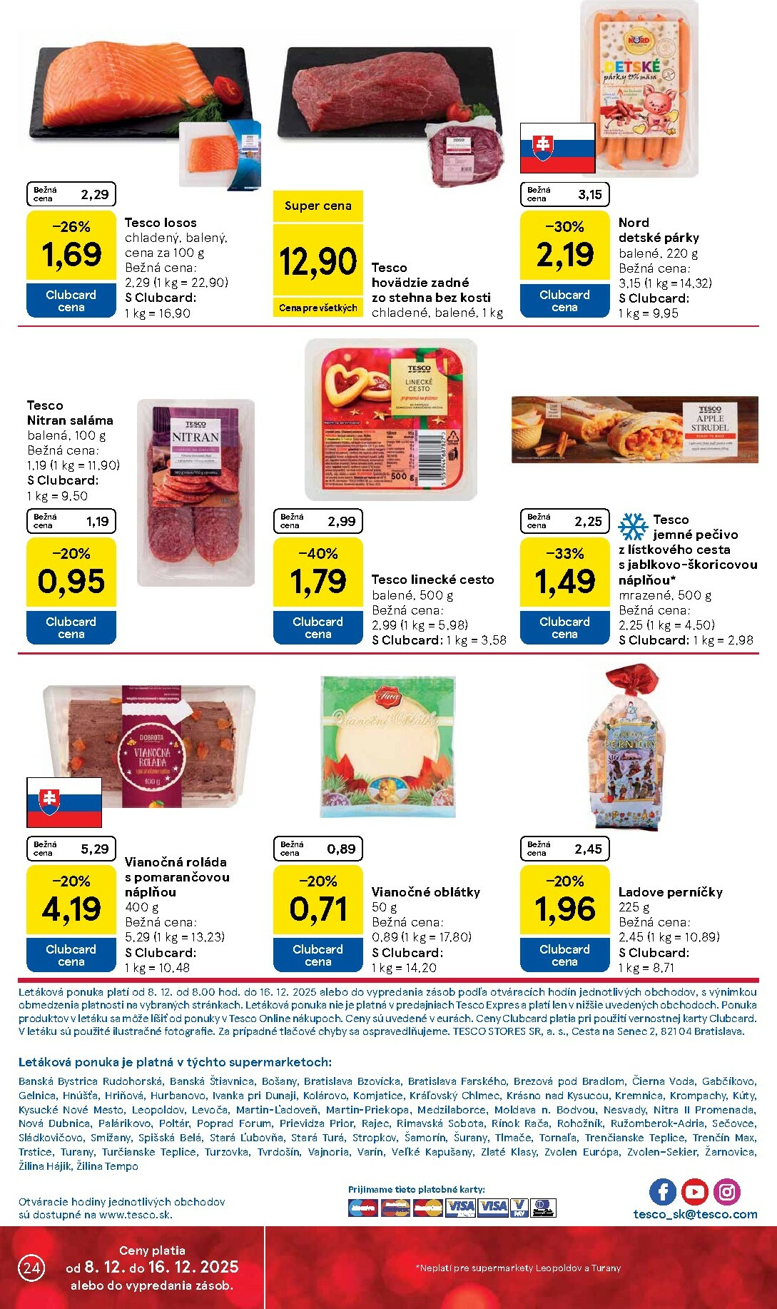 tesco - Leták Tesco supermarket platný od 08.12. do 16.12. - page: 24