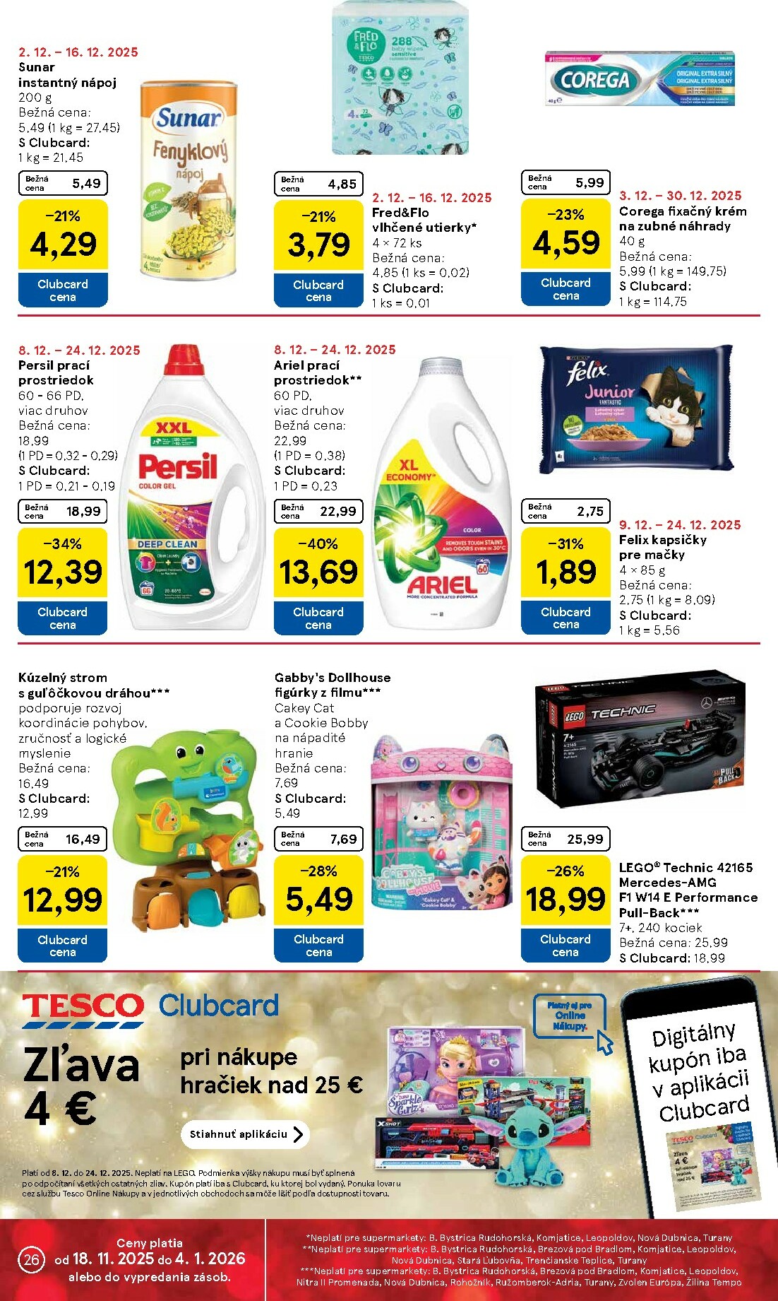 tesco - Leták Tesco supermarket platný od 08.12. do 16.12. - page: 26