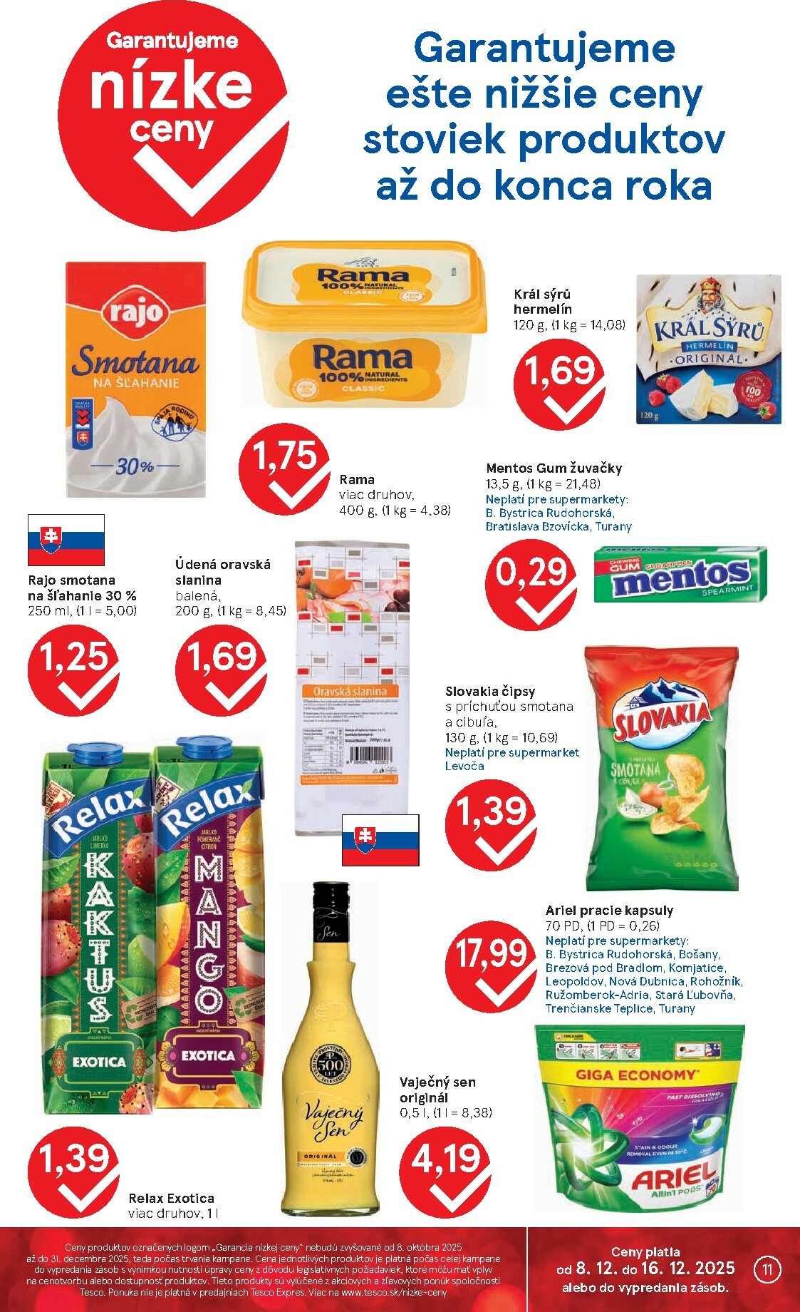 tesco - Leták Tesco supermarket platný od 08.12. do 16.12. - page: 11