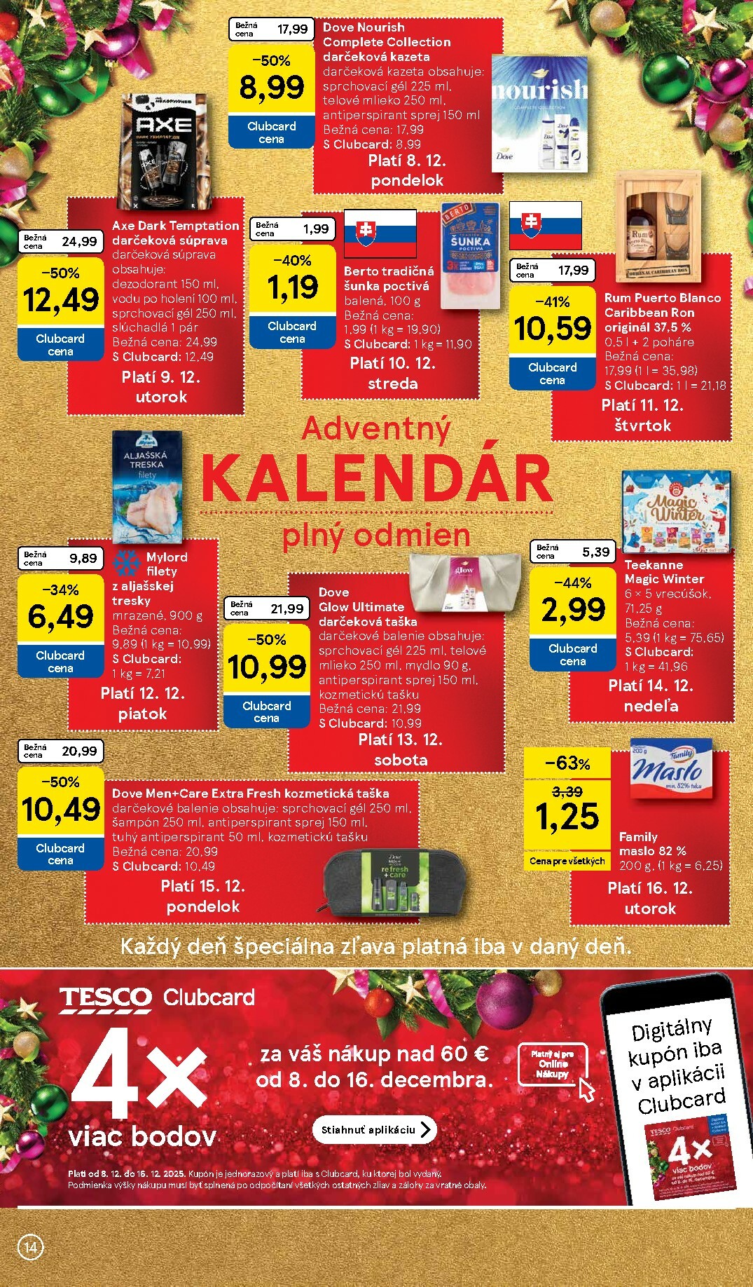 tesco - Leták Tesco supermarket platný od 08.12. do 16.12. - page: 14
