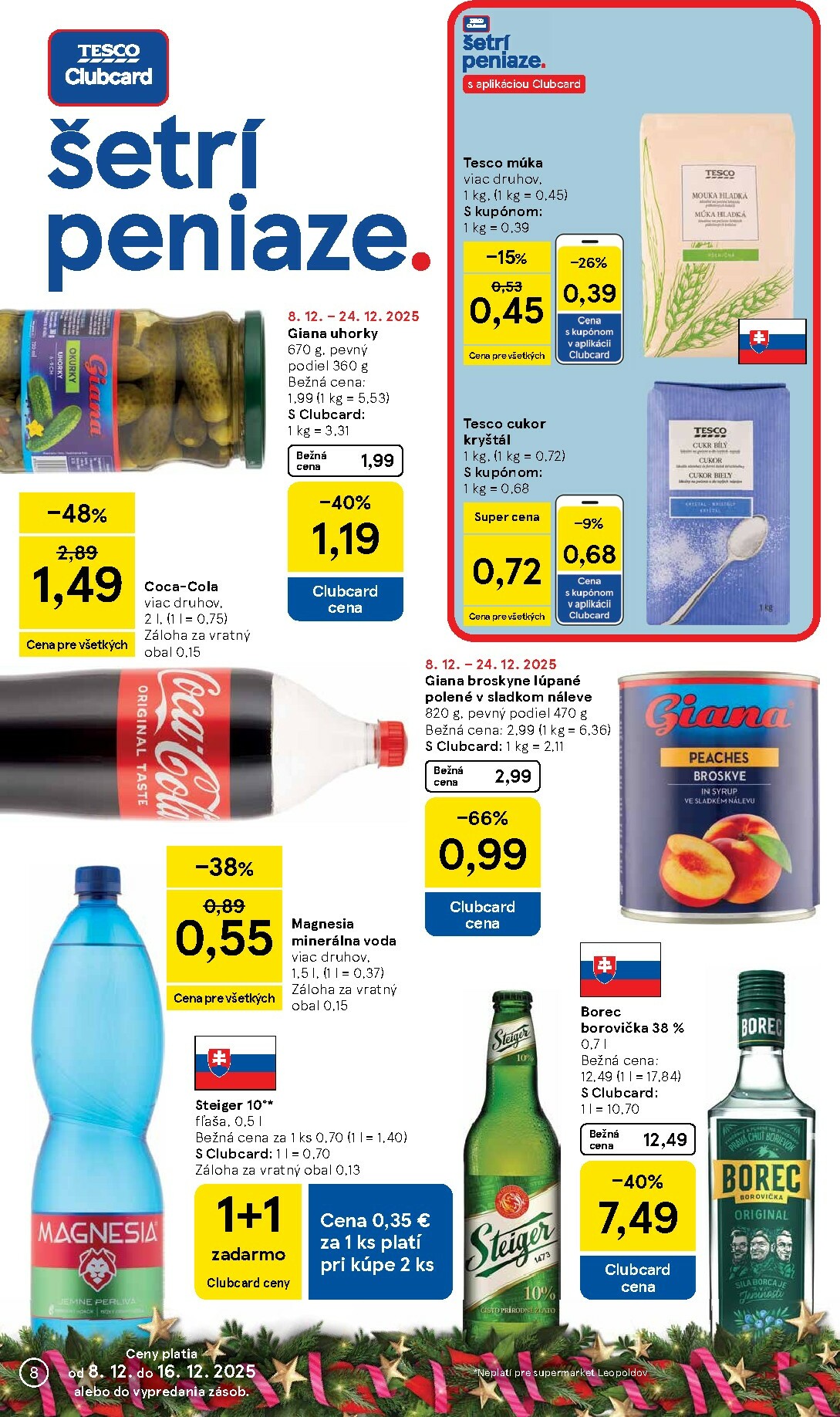 tesco - Leták Tesco supermarket platný od 08.12. do 16.12. - page: 8