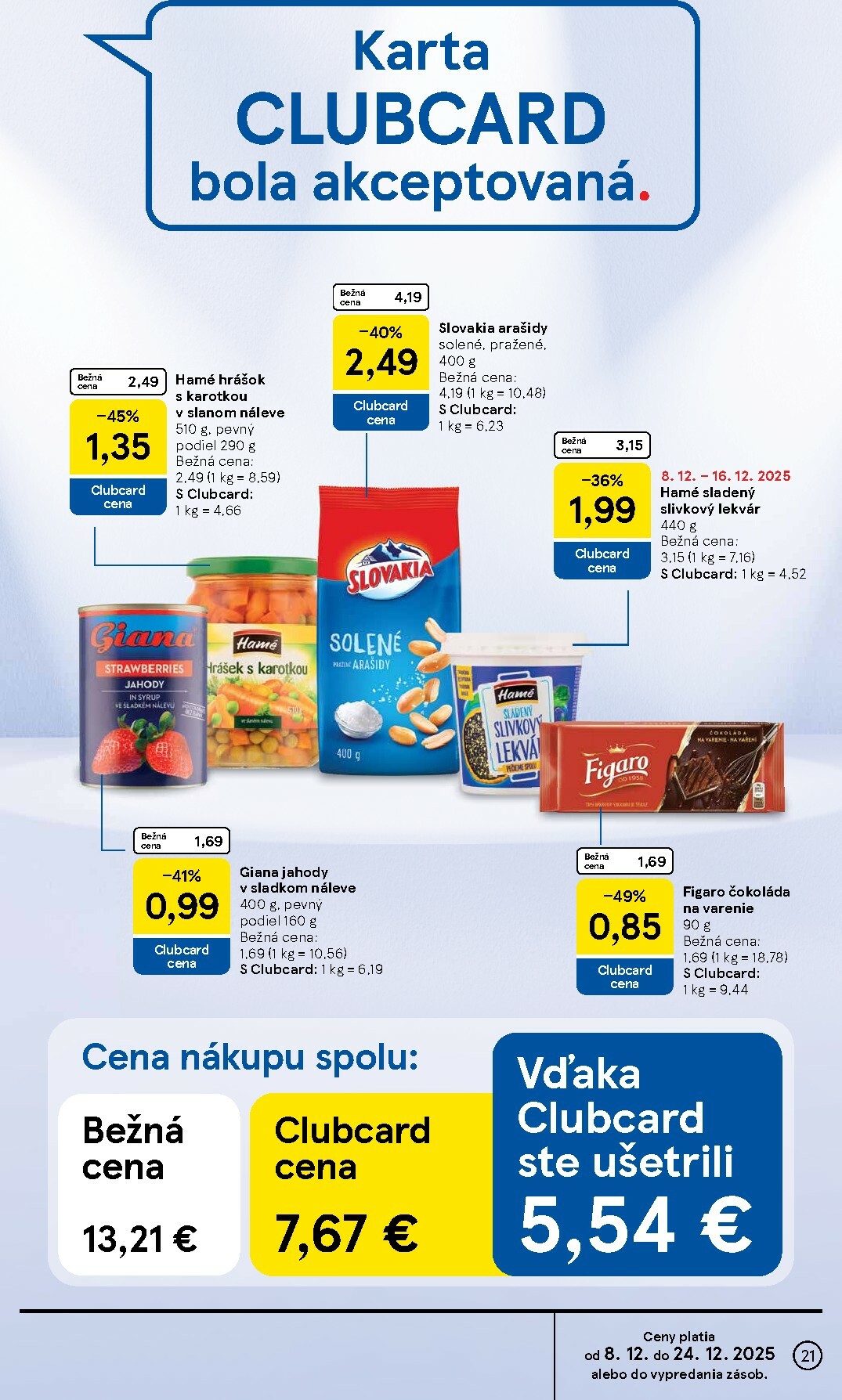 tesco - Leták Tesco supermarket platný od 08.12. do 16.12. - page: 21