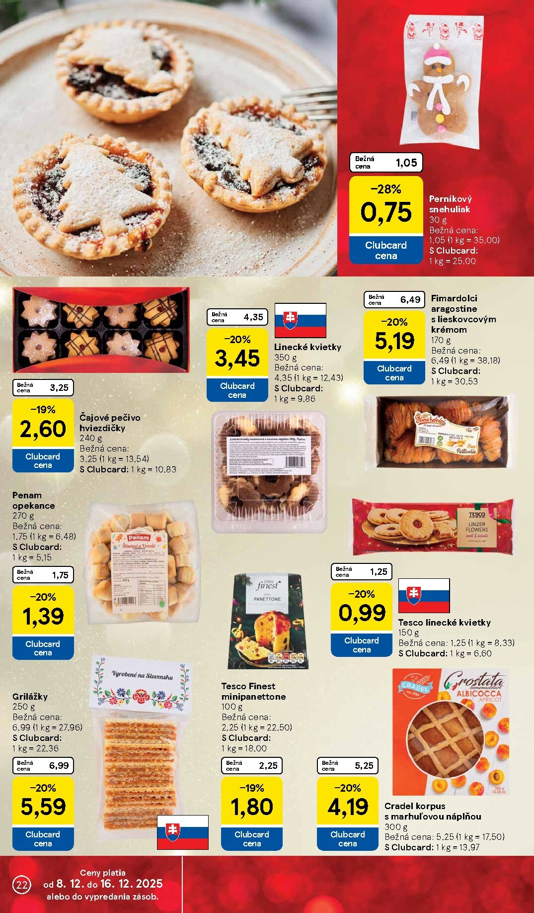 tesco - Leták Tesco supermarket platný od 08.12. do 16.12. - page: 22