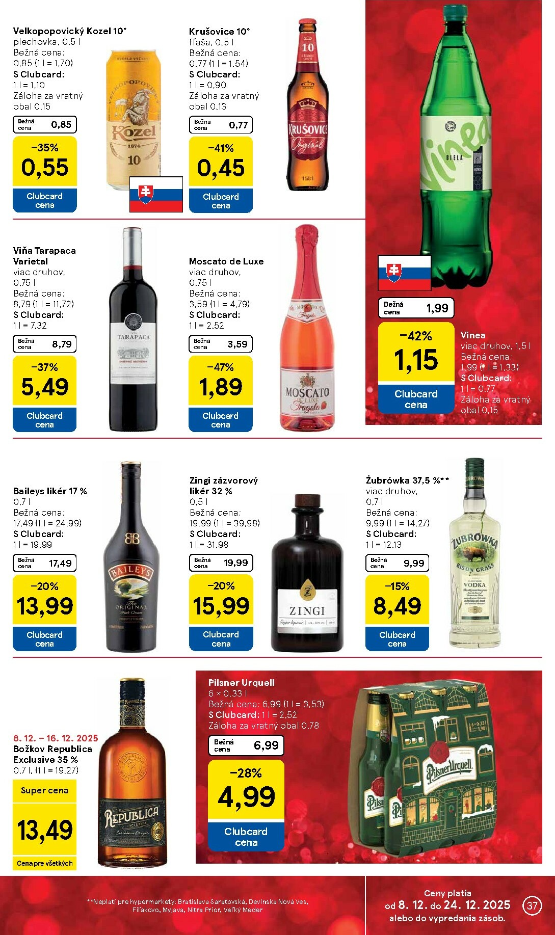 tesco - Leták Tesco platný od 08.12. do 16.12. - page: 37