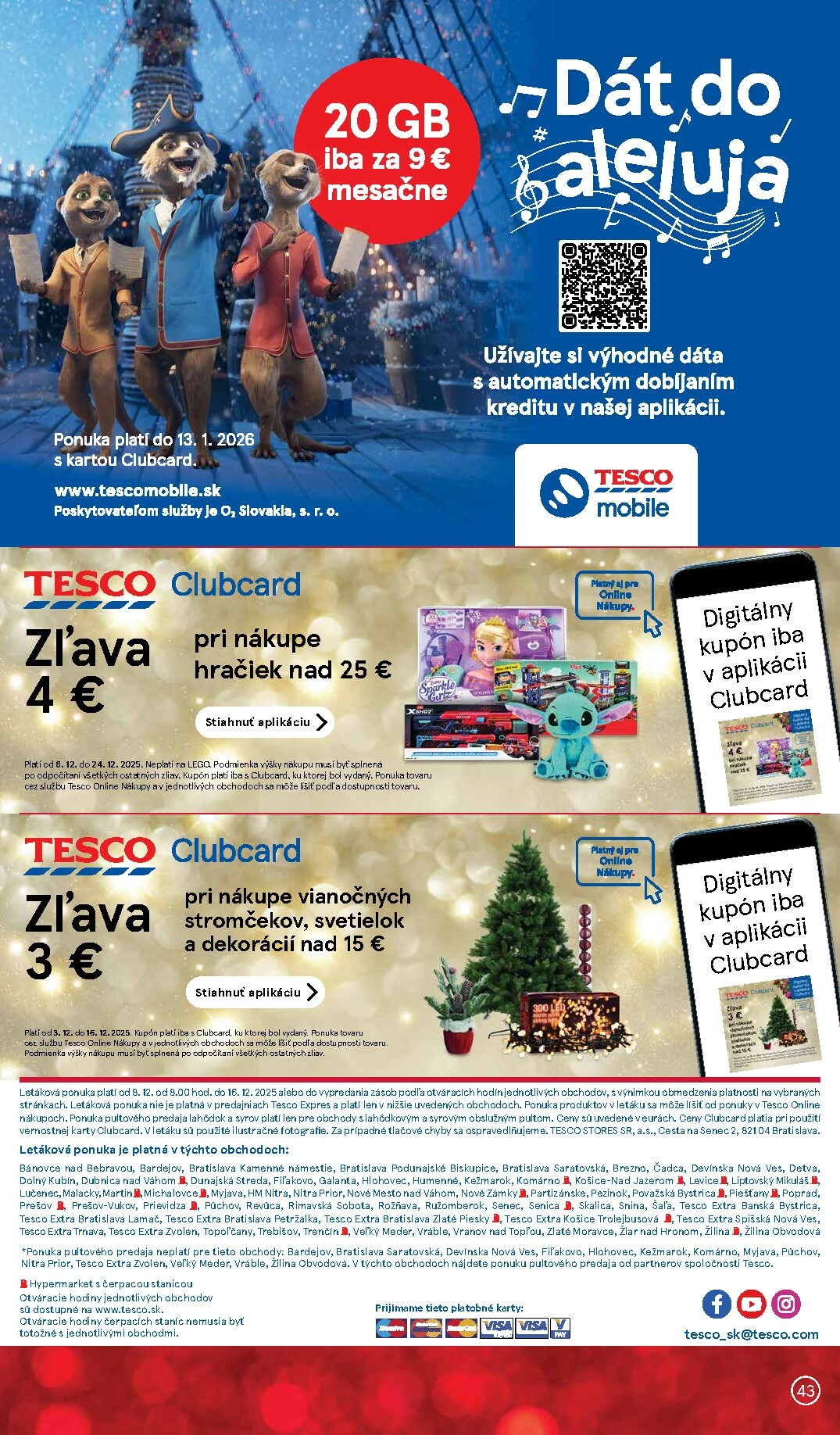 tesco - Leták Tesco platný od 08.12. do 16.12. - page: 43