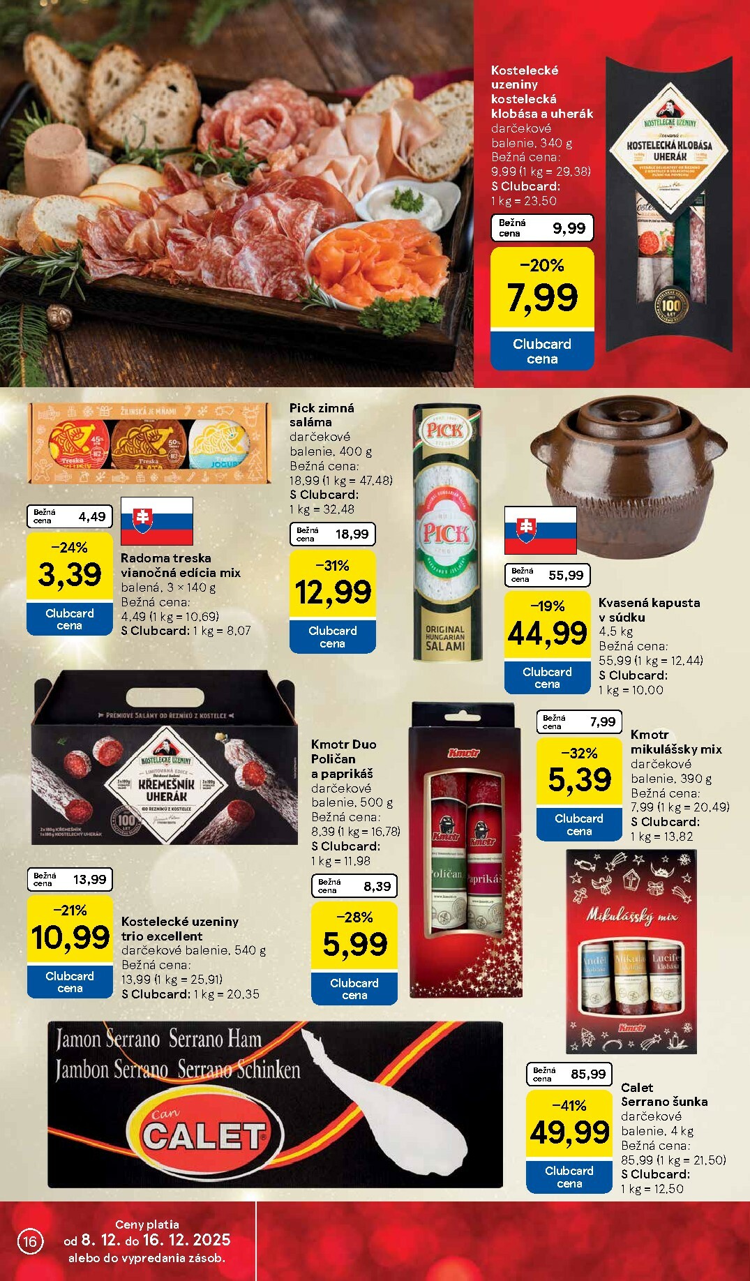 tesco - Leták Tesco platný od 08.12. do 16.12. - page: 16