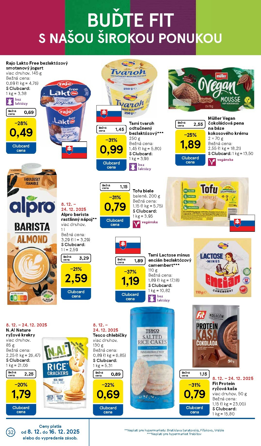tesco - Leták Tesco platný od 08.12. do 16.12. - page: 32