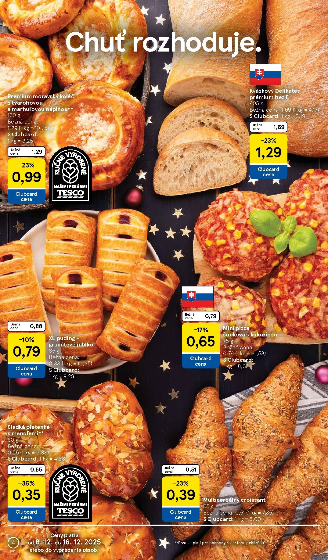 tesco - Leták Tesco platný od 08.12. do 16.12. - page: 4