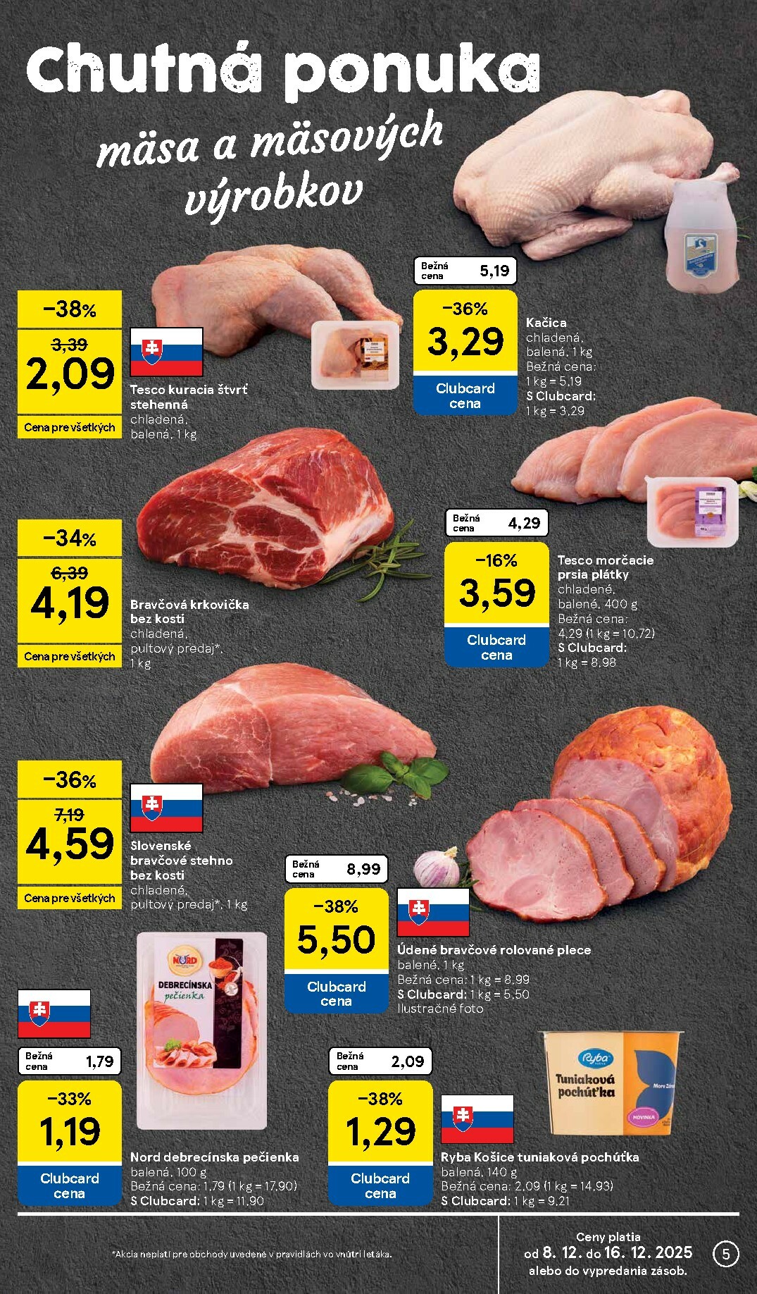 tesco - Leták Tesco platný od 08.12. do 16.12. - page: 5