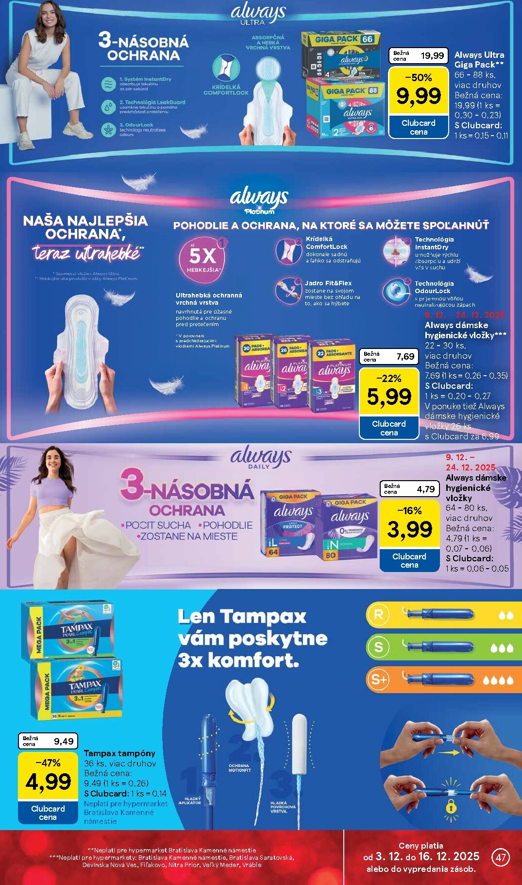 tesco - Leták Tesco platný od 08.12. do 16.12. - page: 47