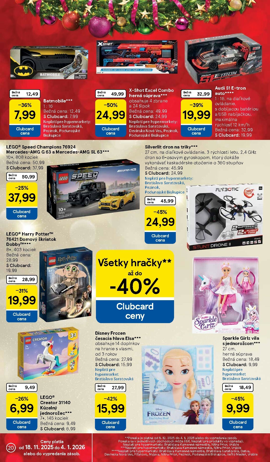 tesco - Leták Tesco platný od 08.12. do 16.12. - page: 20