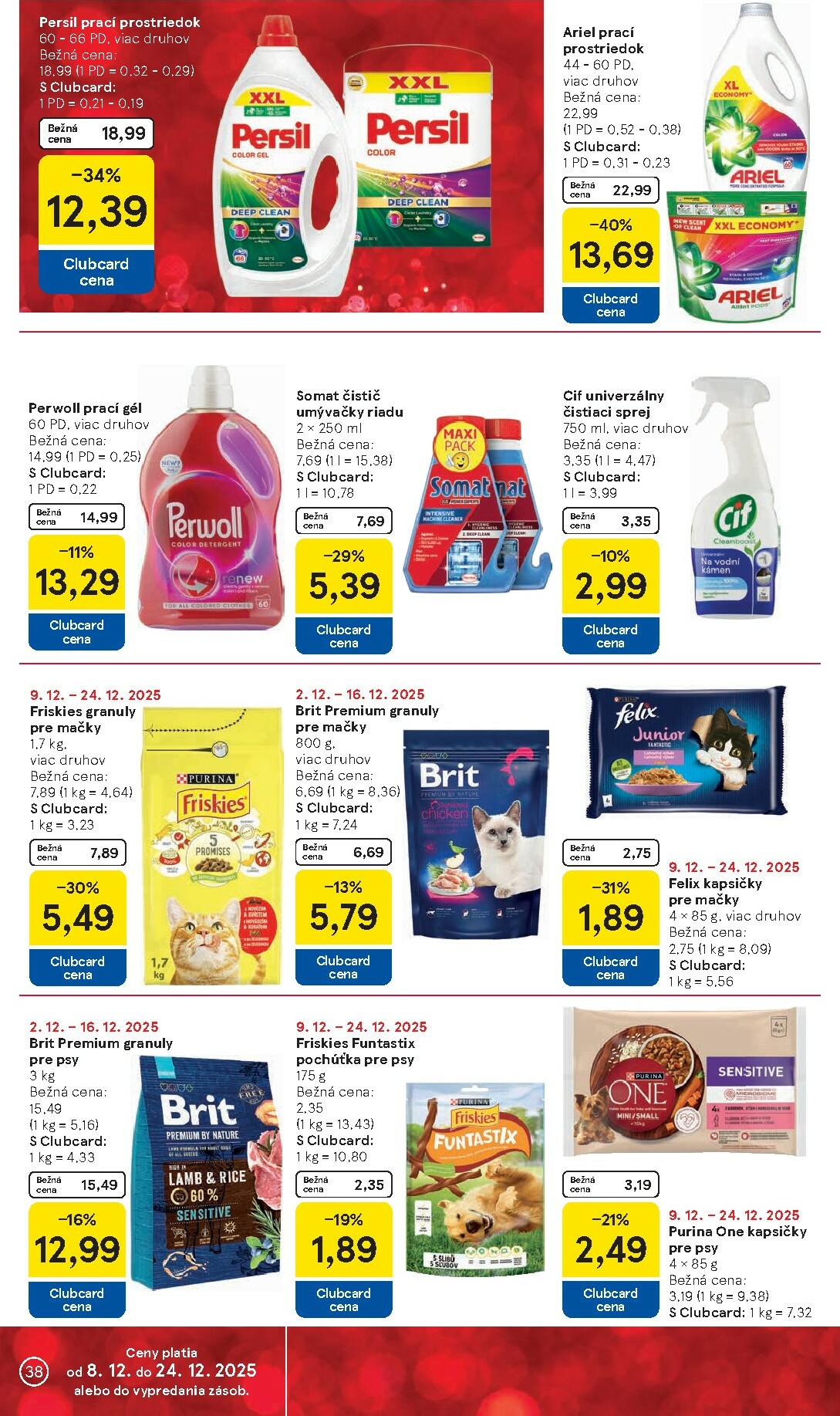tesco - Leták Tesco platný od 08.12. do 16.12. - page: 38