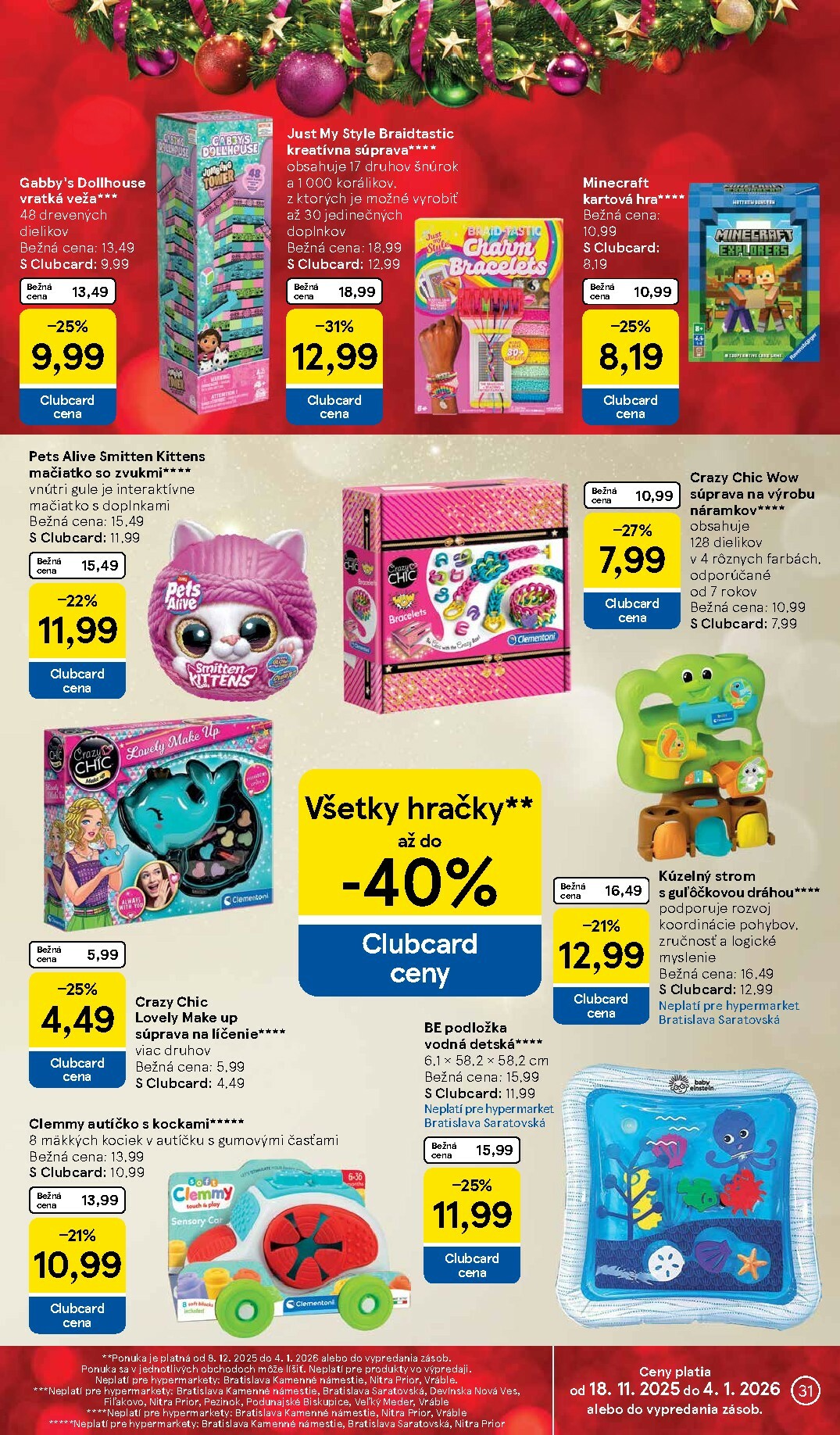 tesco - Leták Tesco platný od 08.12. do 16.12. - page: 31