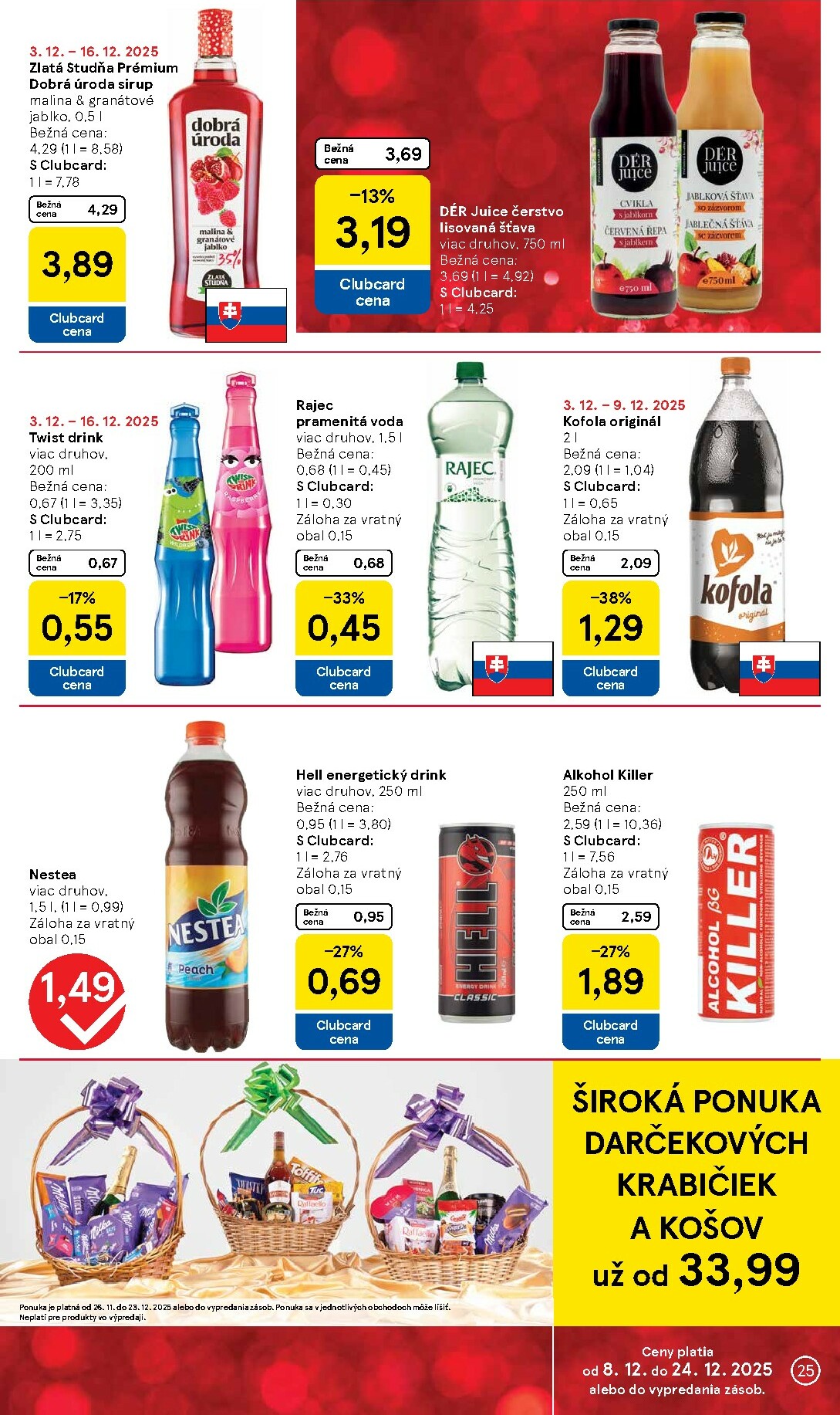 tesco - Leták Tesco platný od 08.12. do 16.12. - page: 25