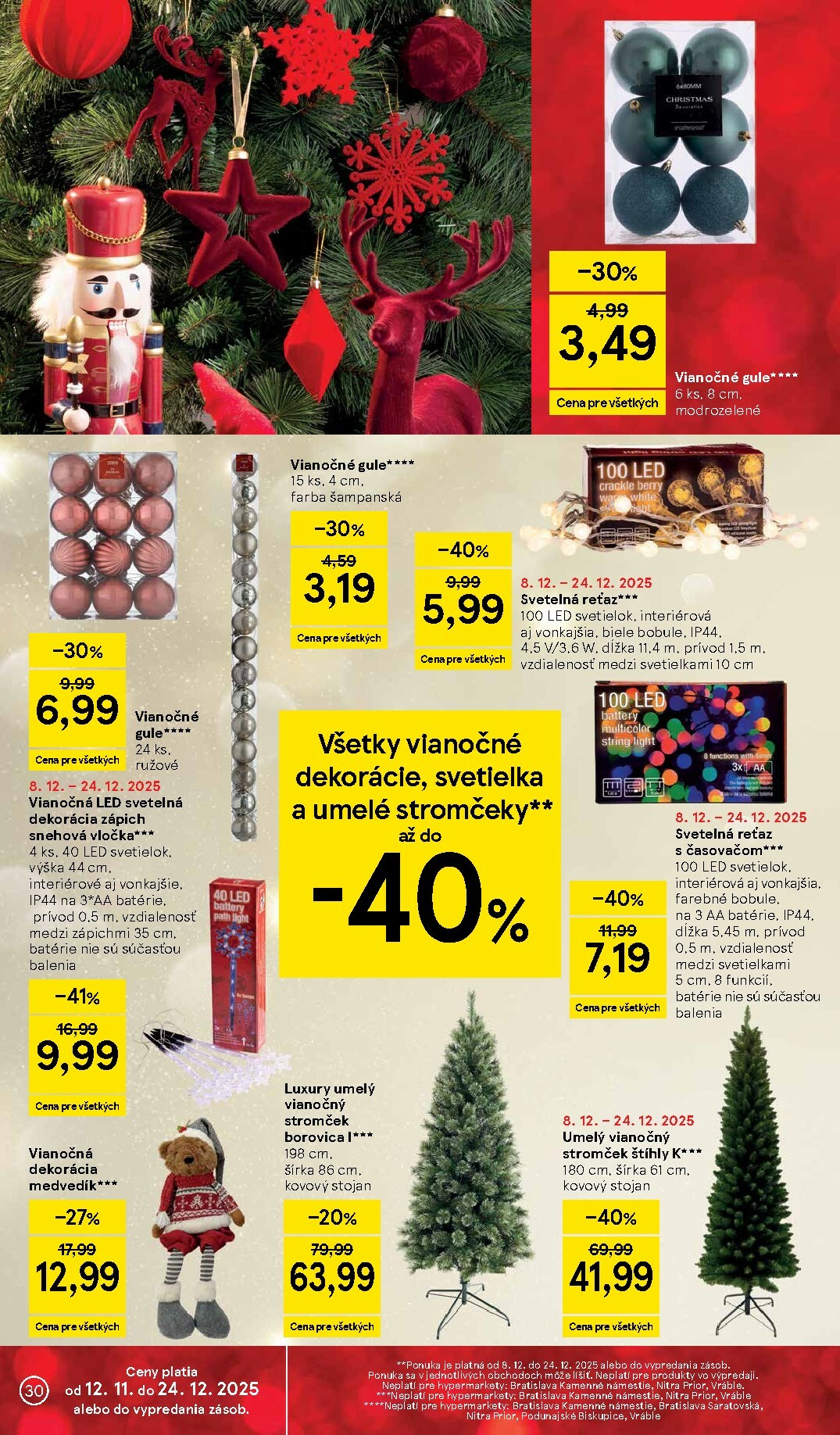 tesco - Leták Tesco platný od 08.12. do 16.12. - page: 30