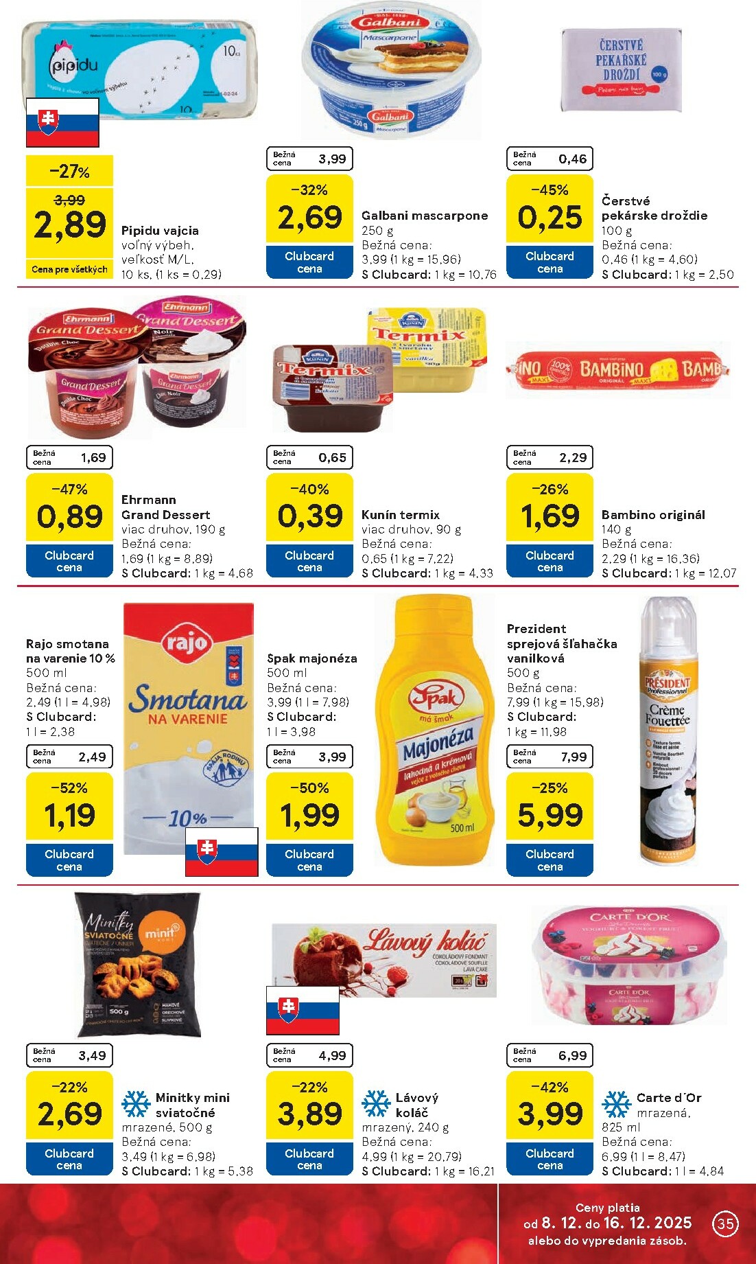 tesco - Leták Tesco platný od 08.12. do 16.12. - page: 35