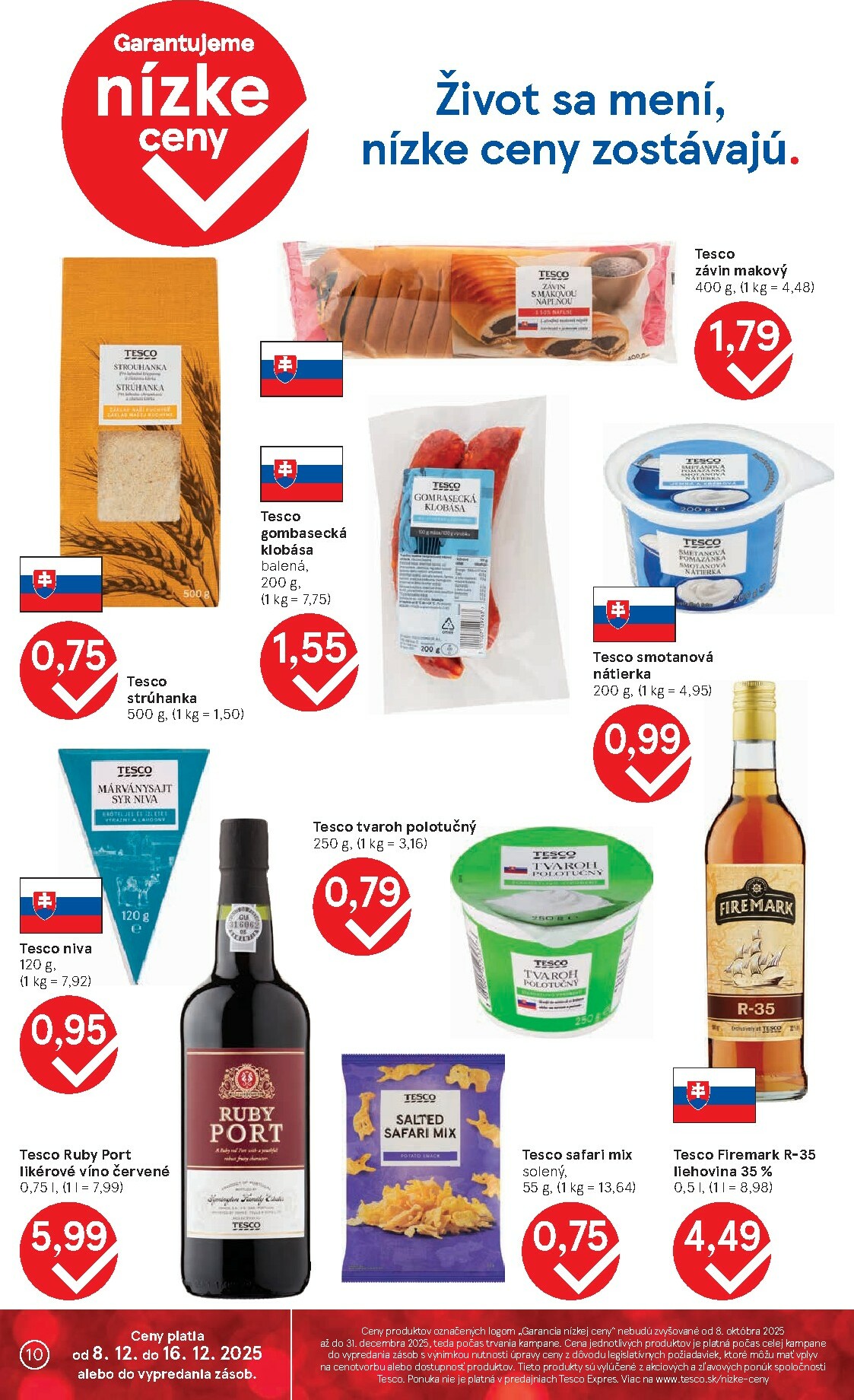 tesco - Leták Tesco platný od 08.12. do 16.12. - page: 10