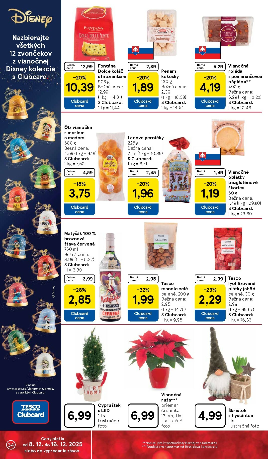 tesco - Leták Tesco platný od 08.12. do 16.12. - page: 34