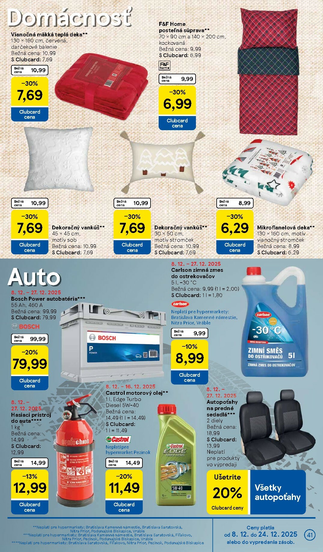 tesco - Leták Tesco platný od 08.12. do 16.12. - page: 41