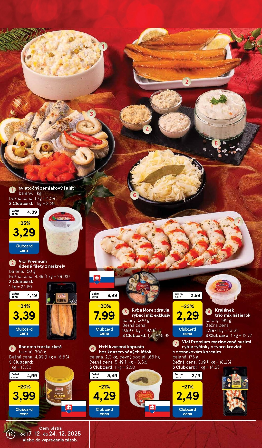 tesco - Leták Tesco platný od 17.12. do 24.12. - page: 12