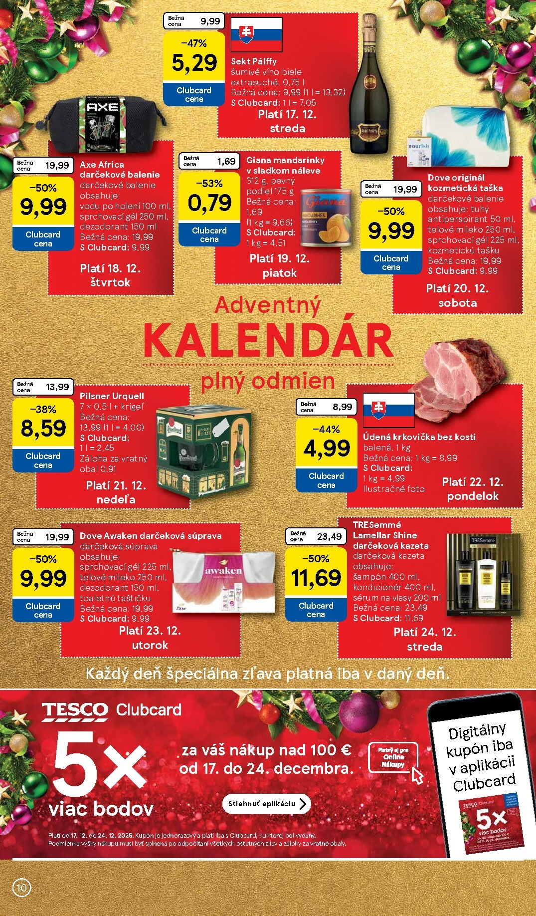 tesco - Leták Tesco platný od 17.12. do 24.12. - page: 10