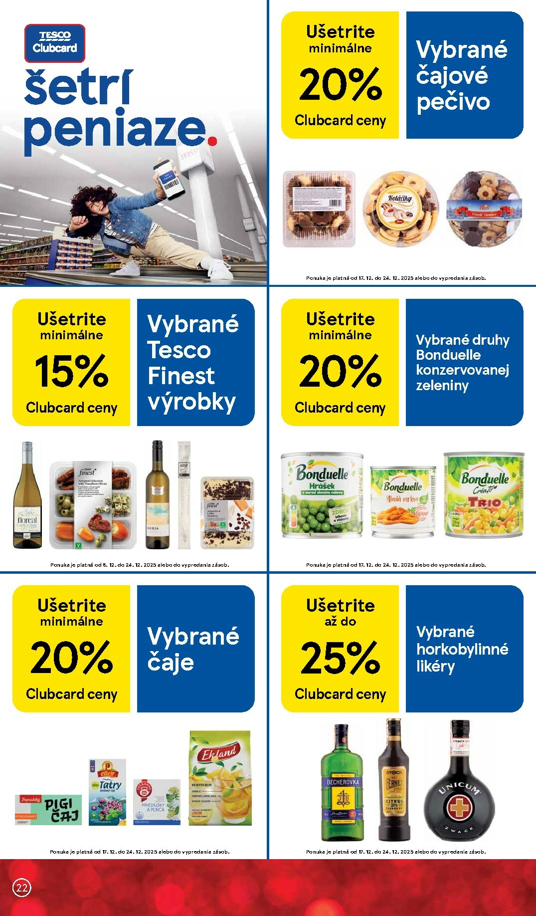 tesco - Leták Tesco platný od 17.12. do 24.12. - page: 22